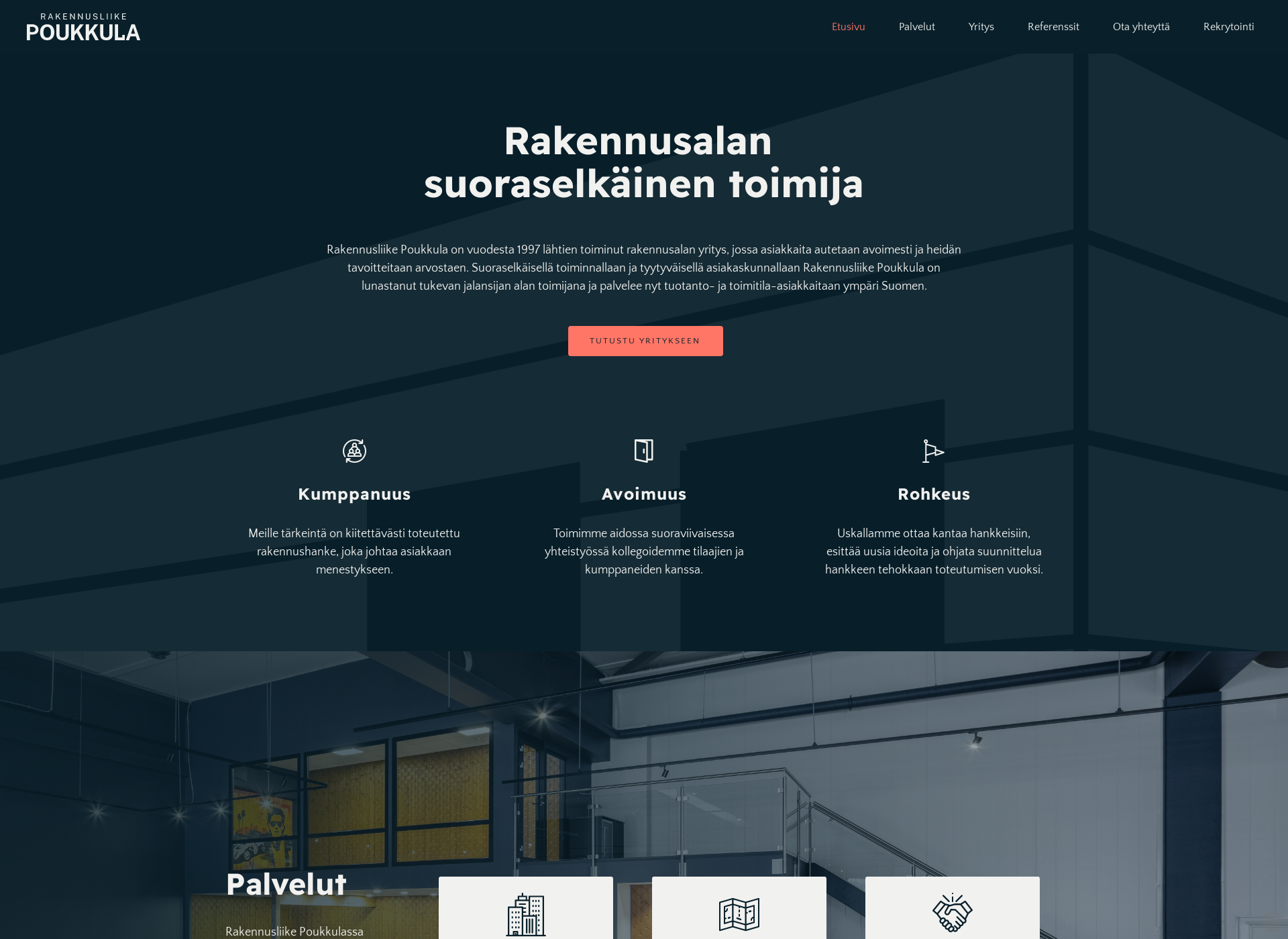 Screenshot for rklpoukkula.fi