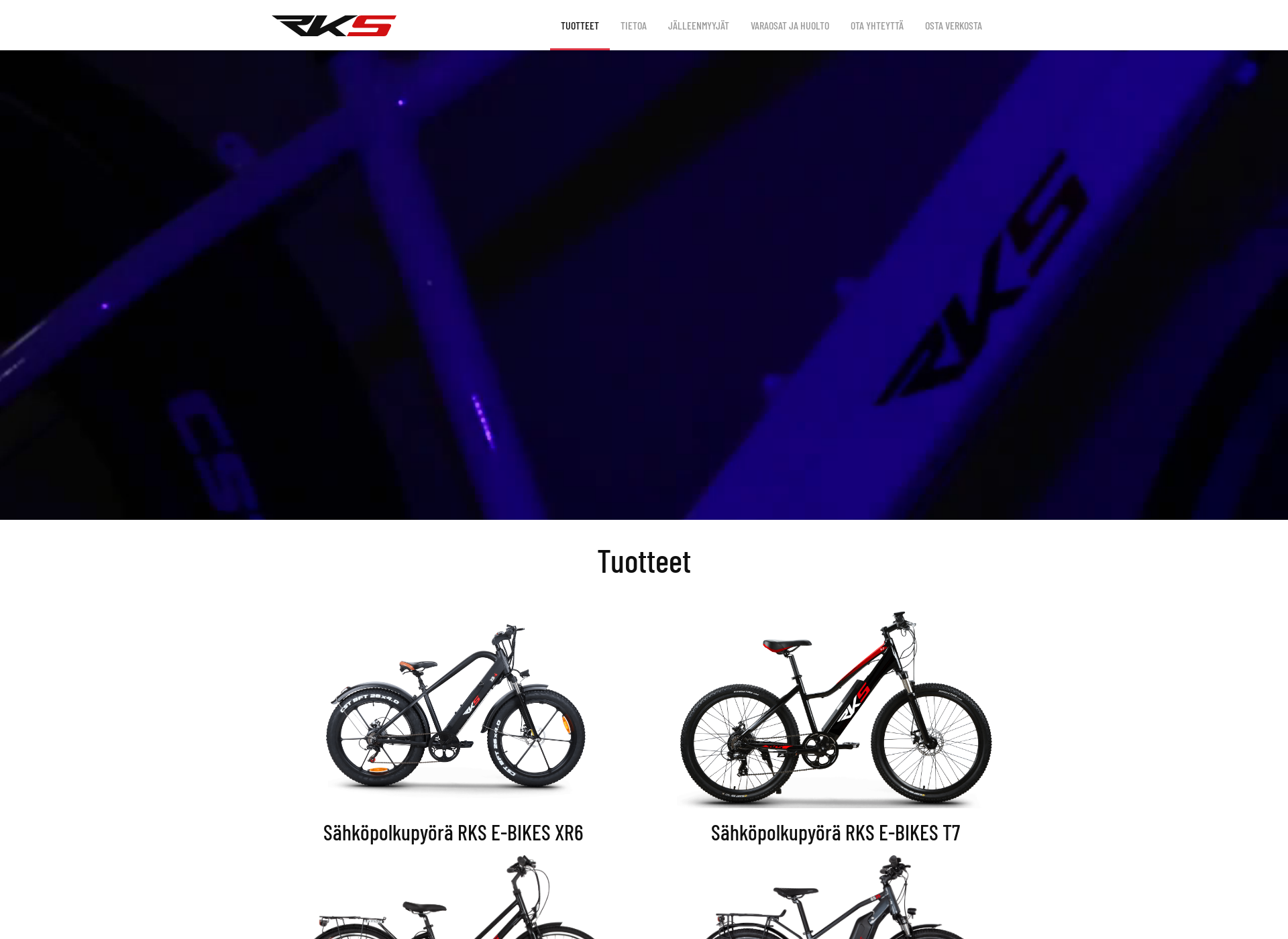 Screenshot for rks-ebikes.fi