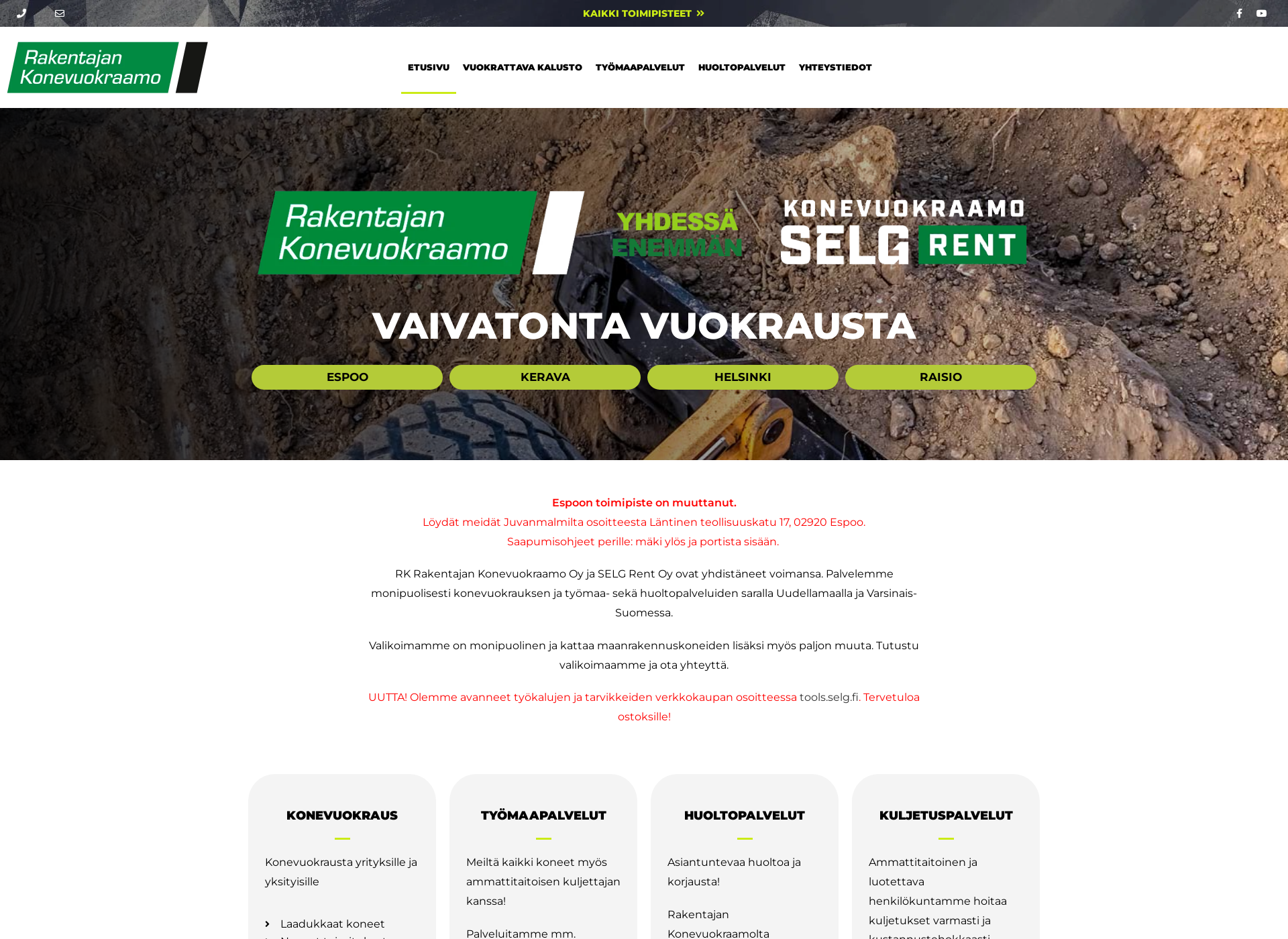 Screenshot for rkvuokraamo.fi