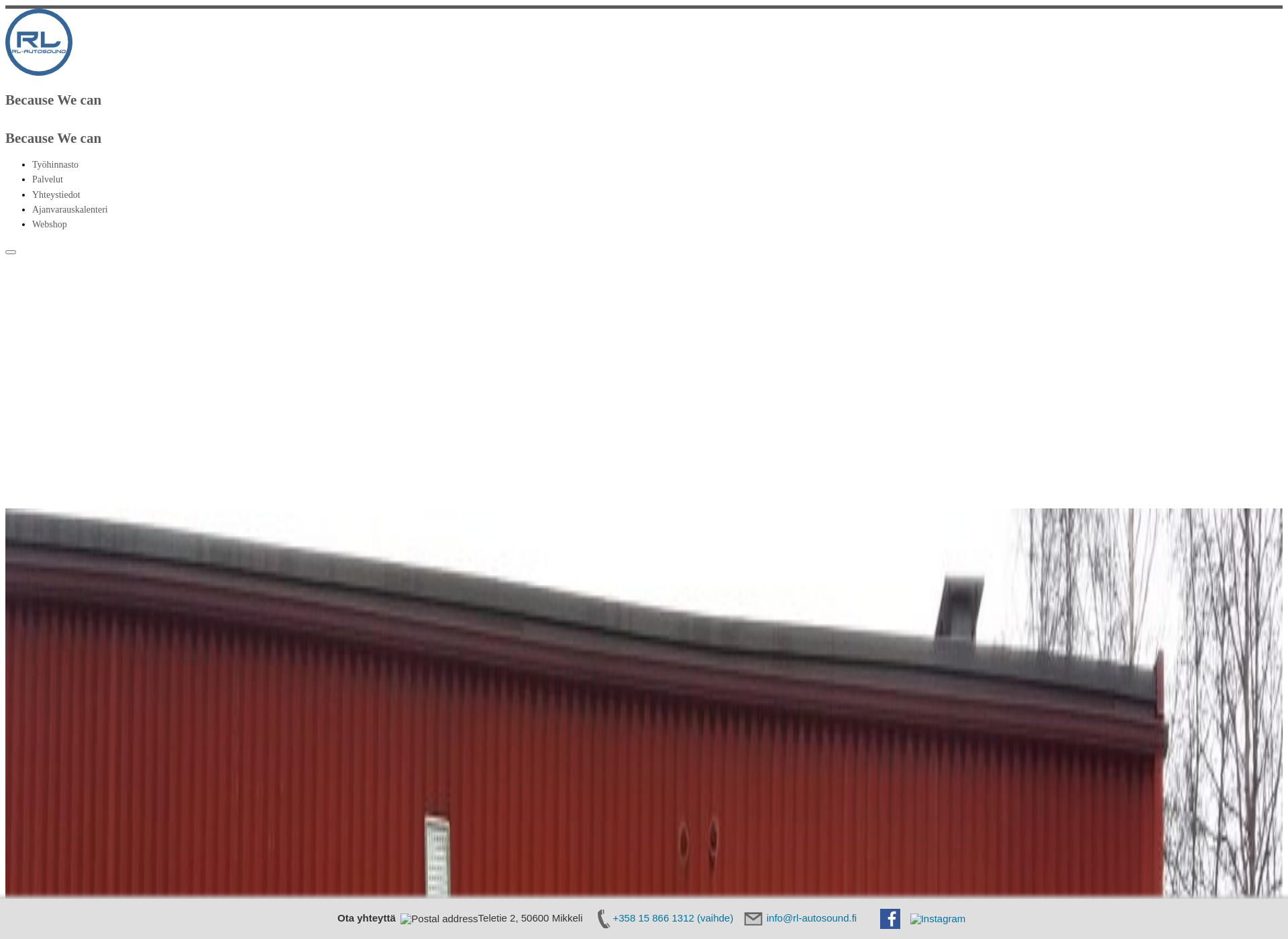 Screenshot for rl-autosound.fi