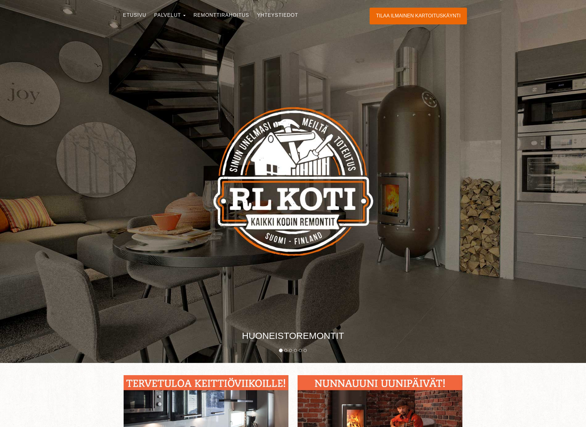 Screenshot for rlkoti.fi