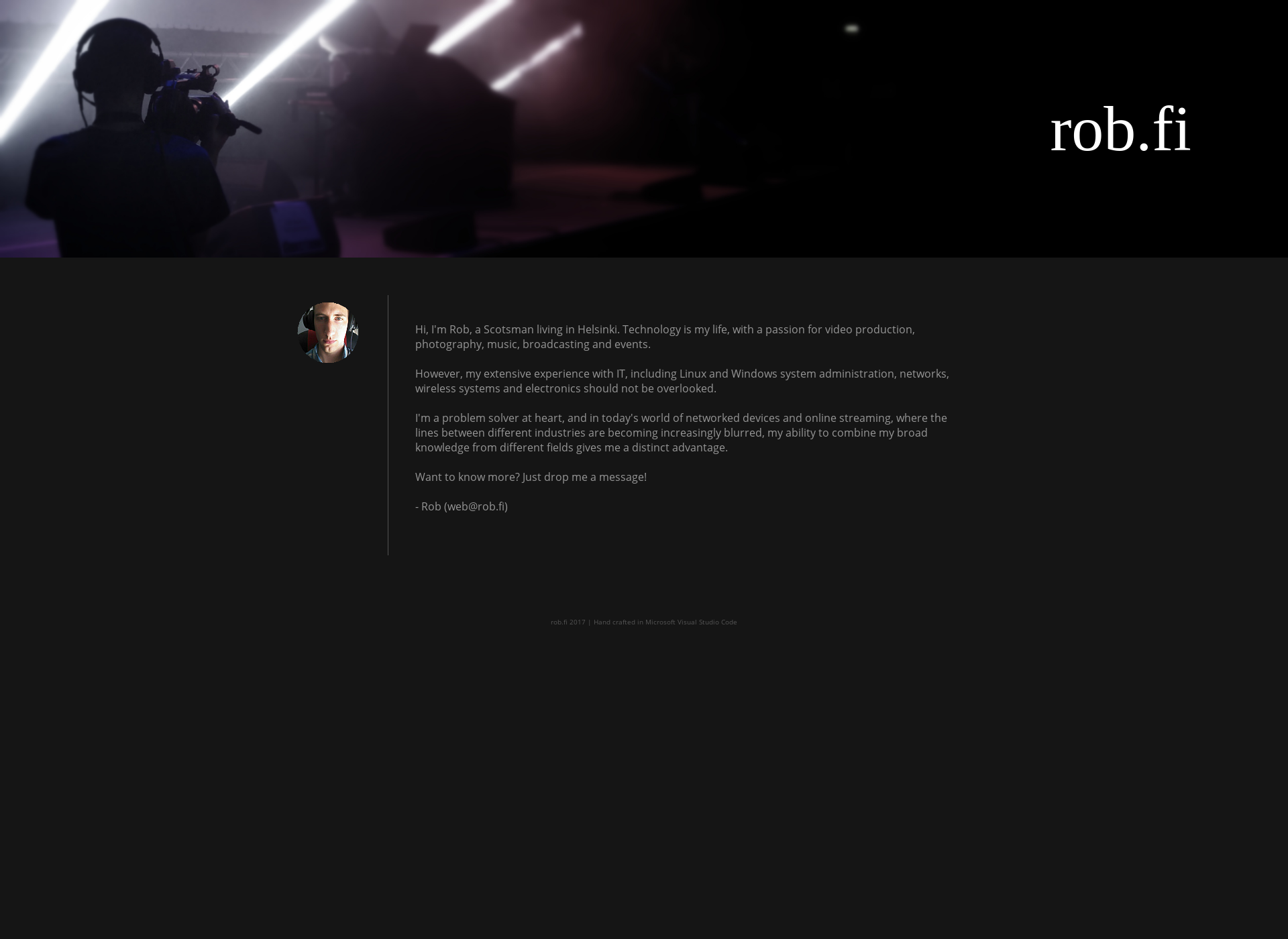 Screenshot for rob.fi