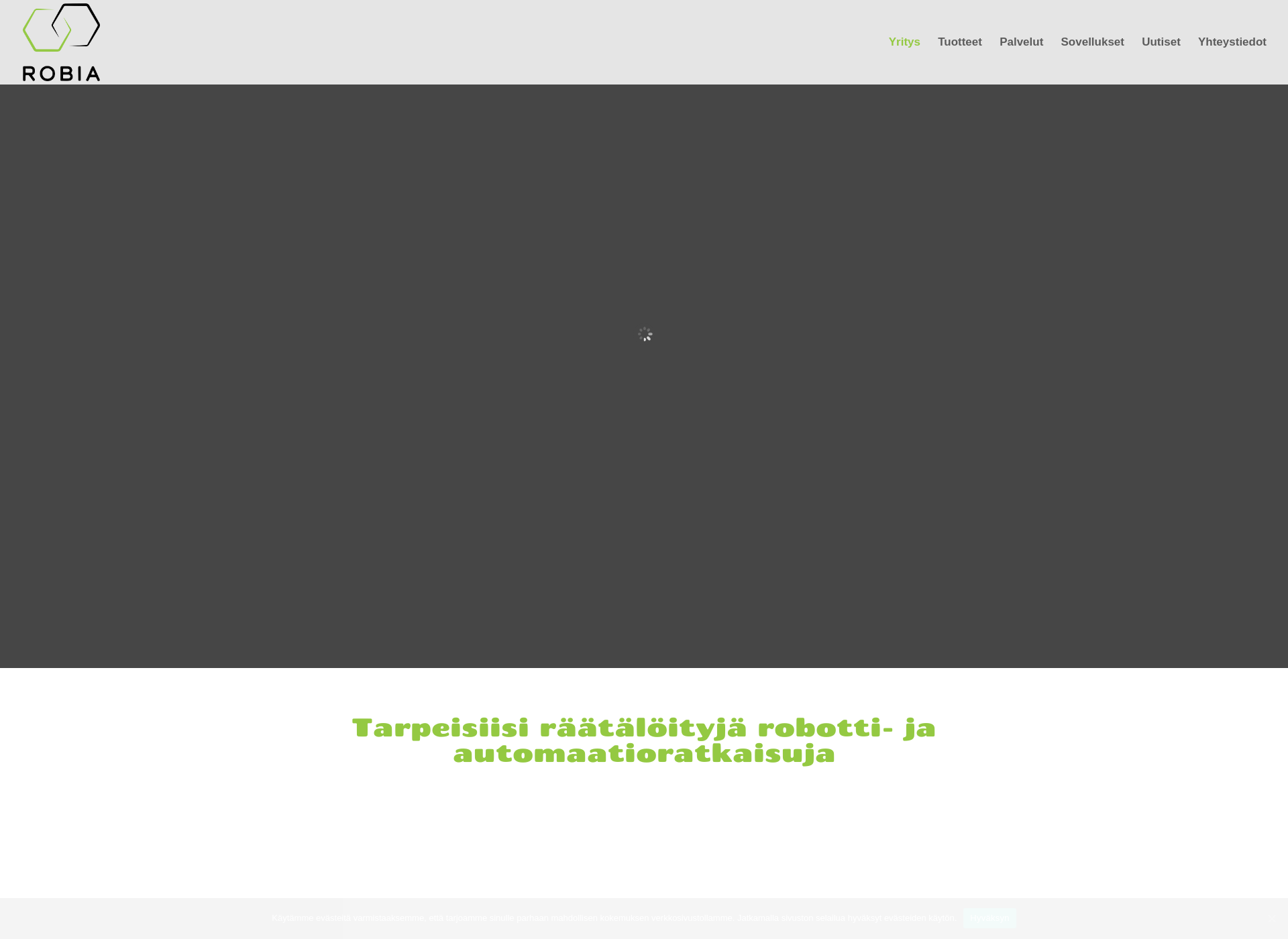 Screenshot for robia.fi
