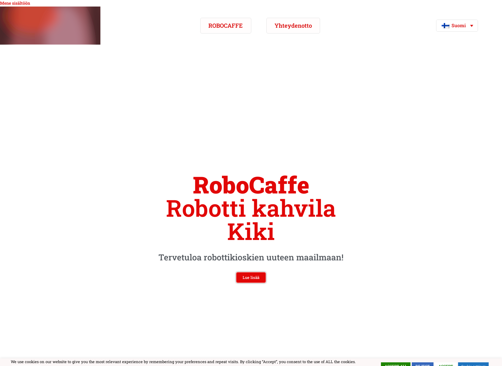 Screenshot for robocaffe.fi