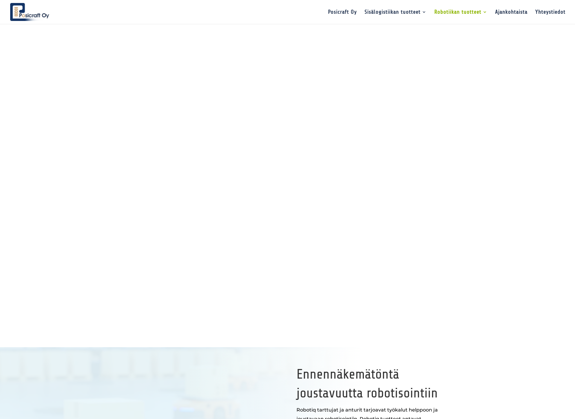 Skärmdump för robotiq.fi