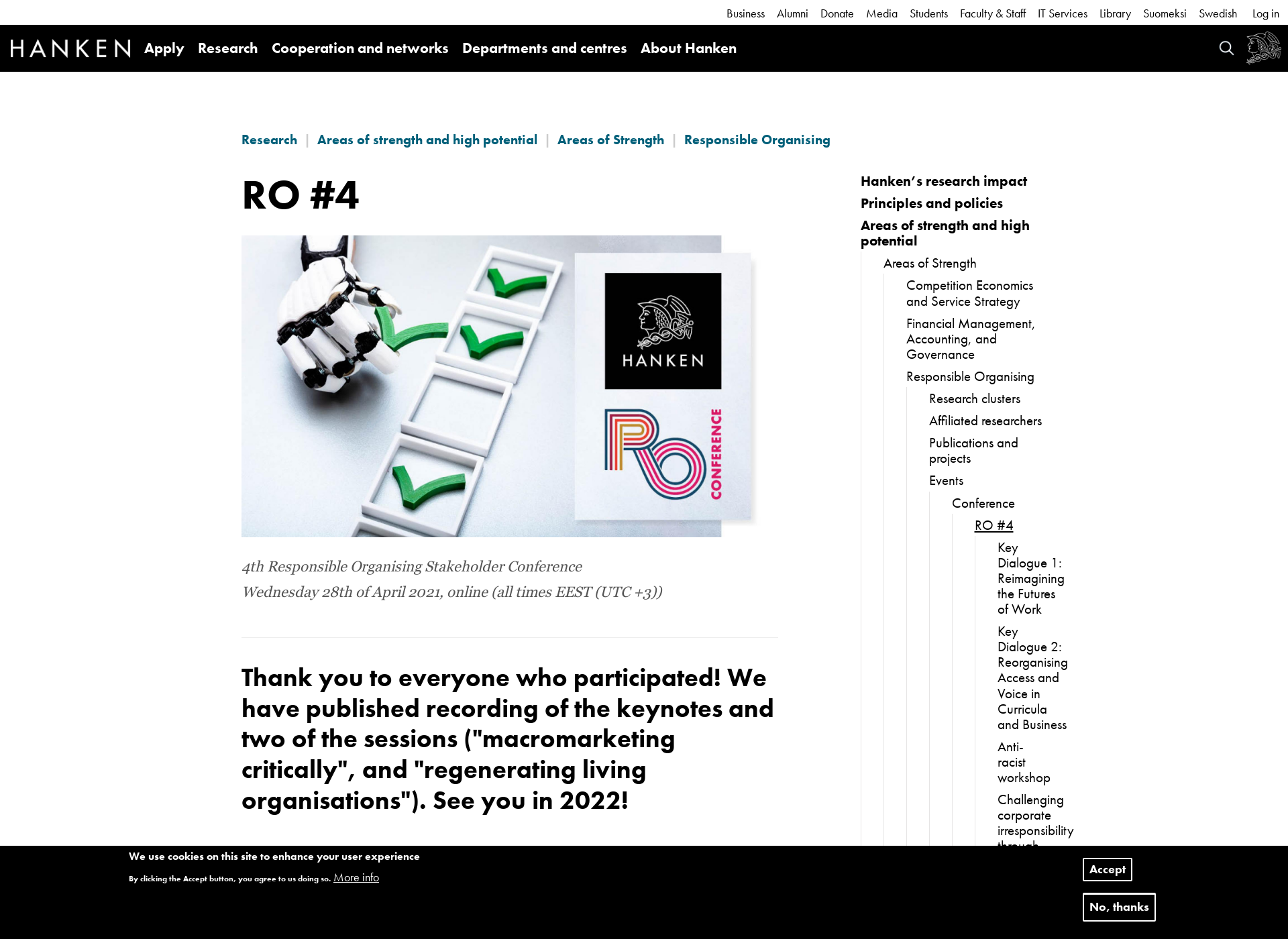 Screenshot for roconf.fi