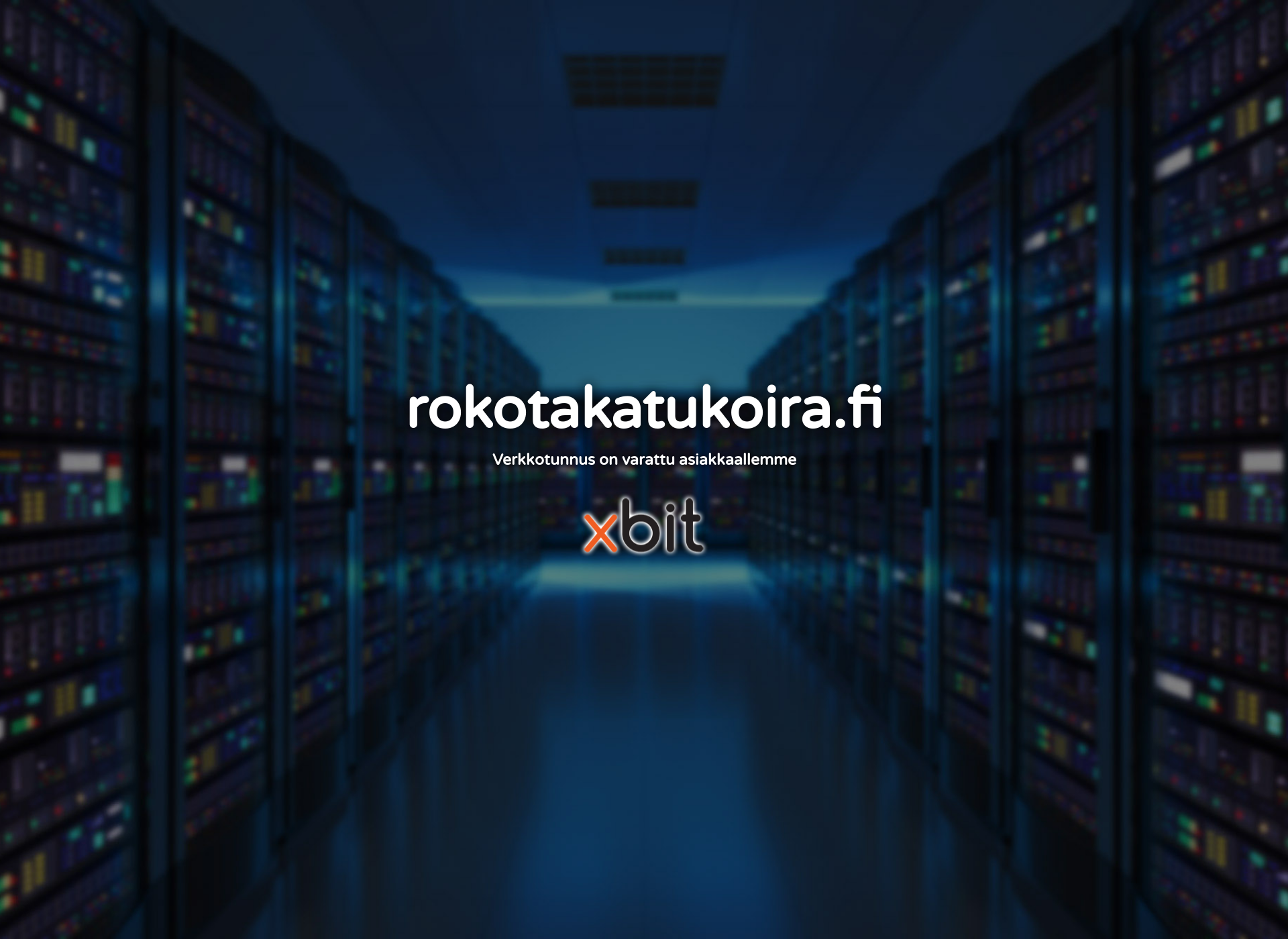 Skärmdump för rokotakatukoira.fi