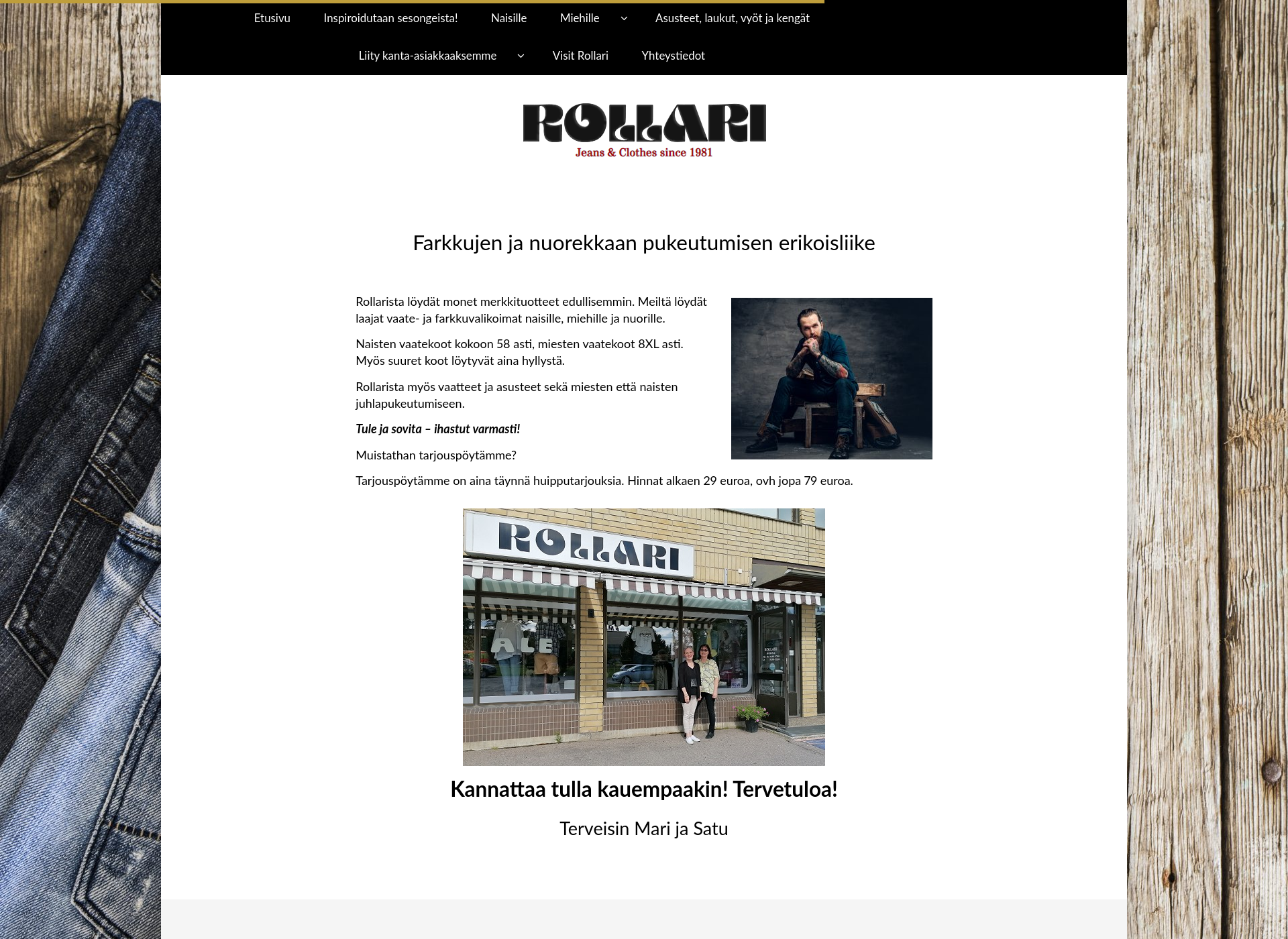 Screenshot for rollari.fi