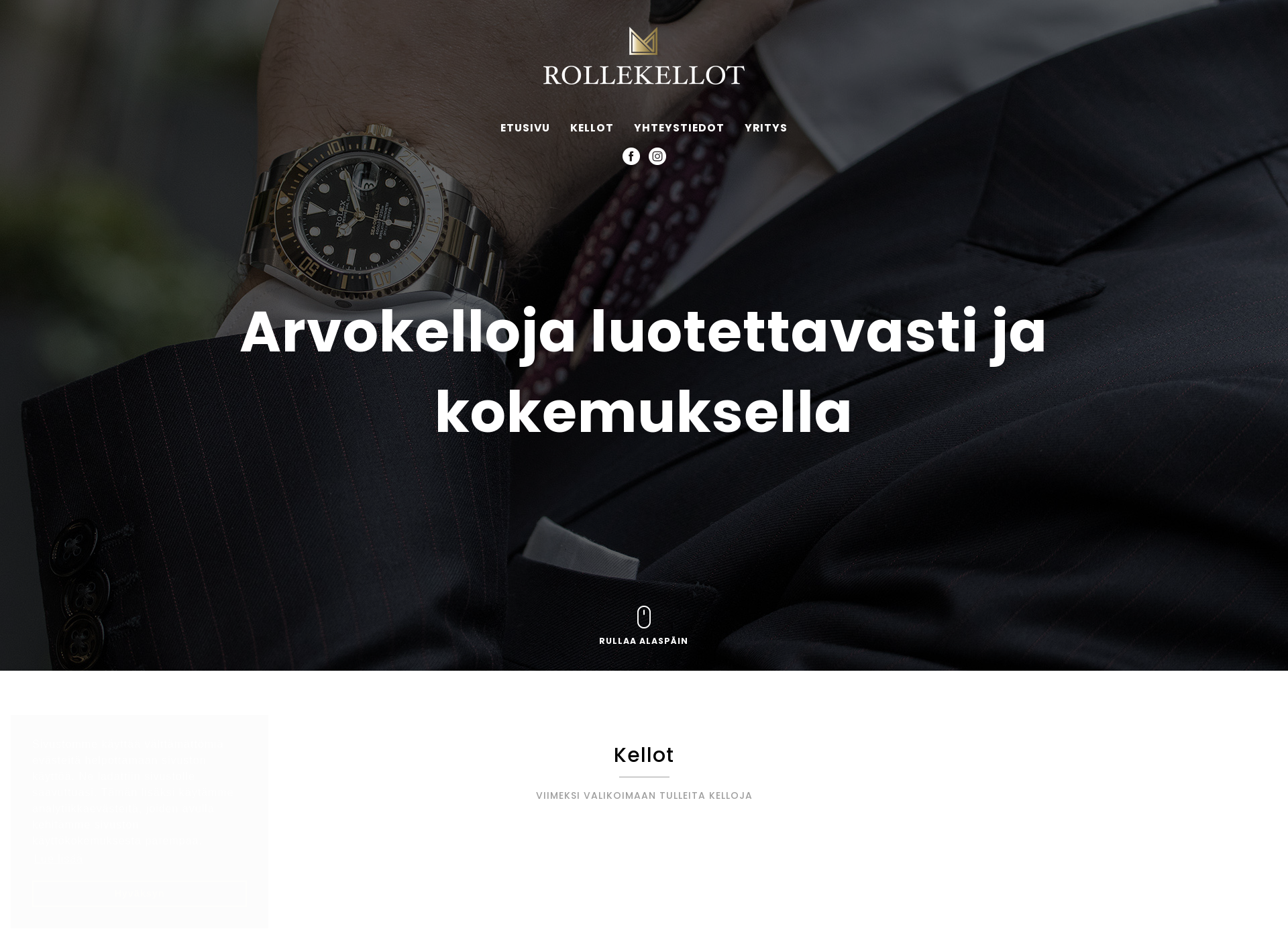 Screenshot for rollekellot.fi