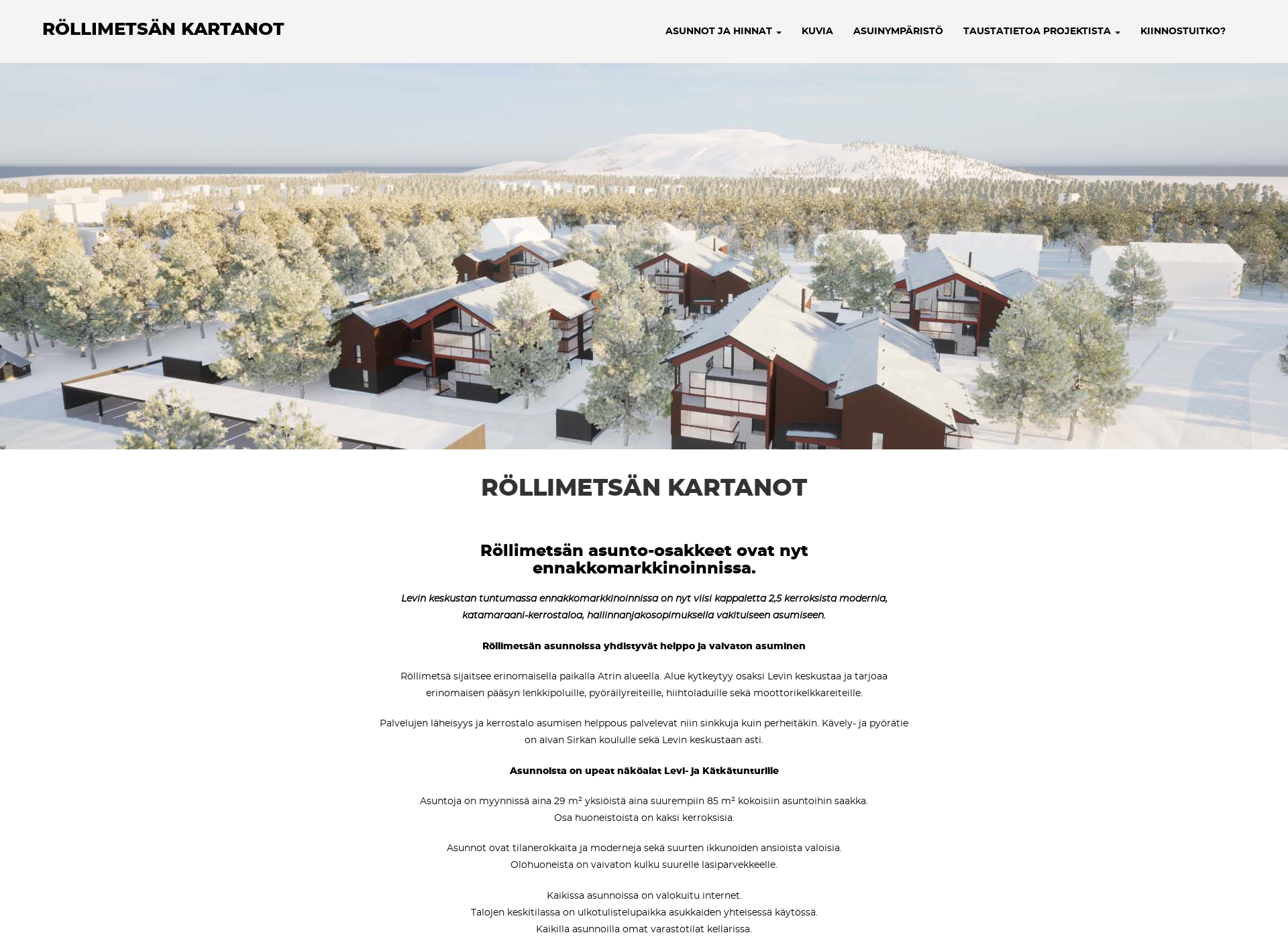 Screenshot for rollimetsankartanot.fi