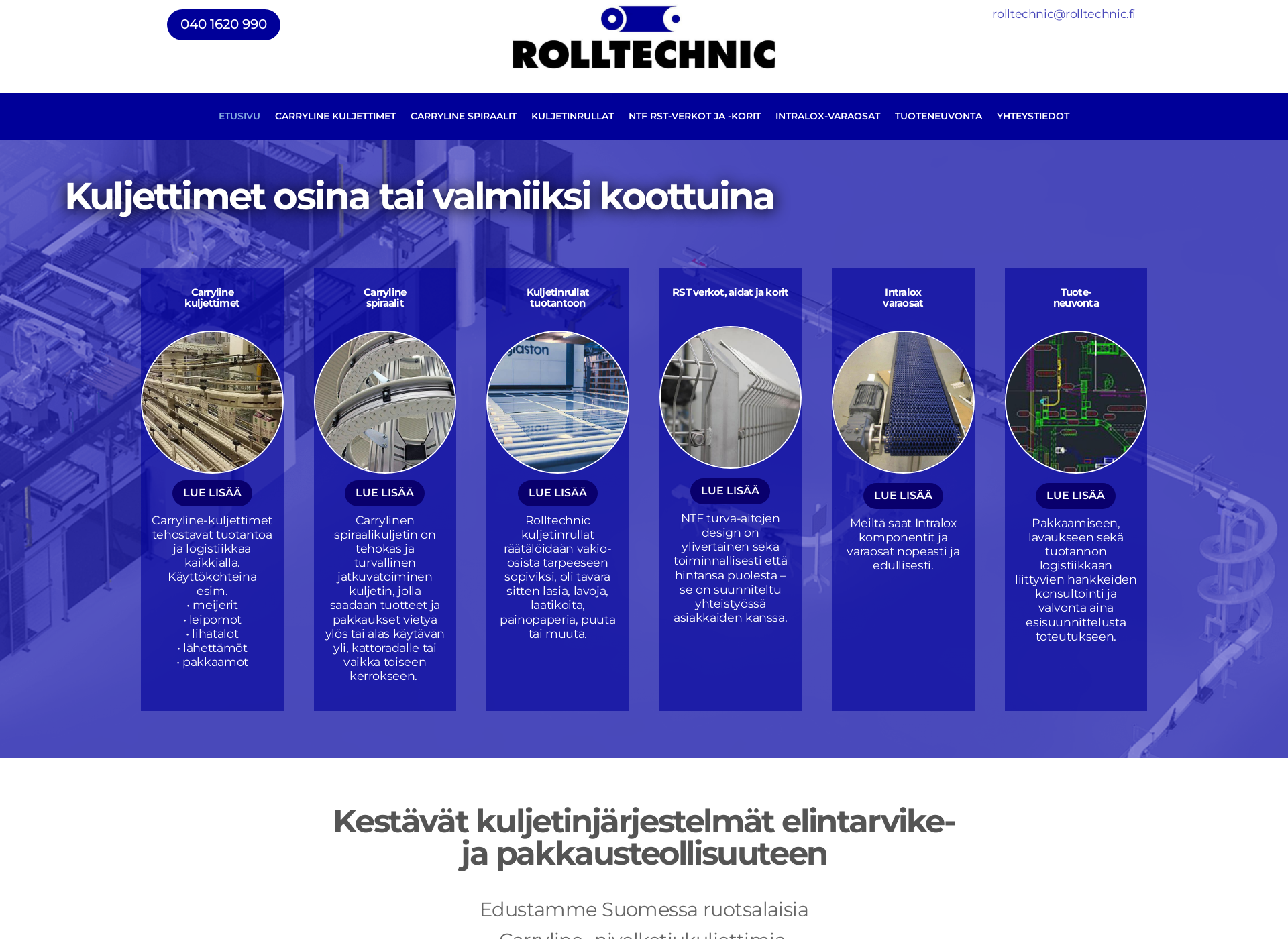 Näyttökuva rolltechnic.fi