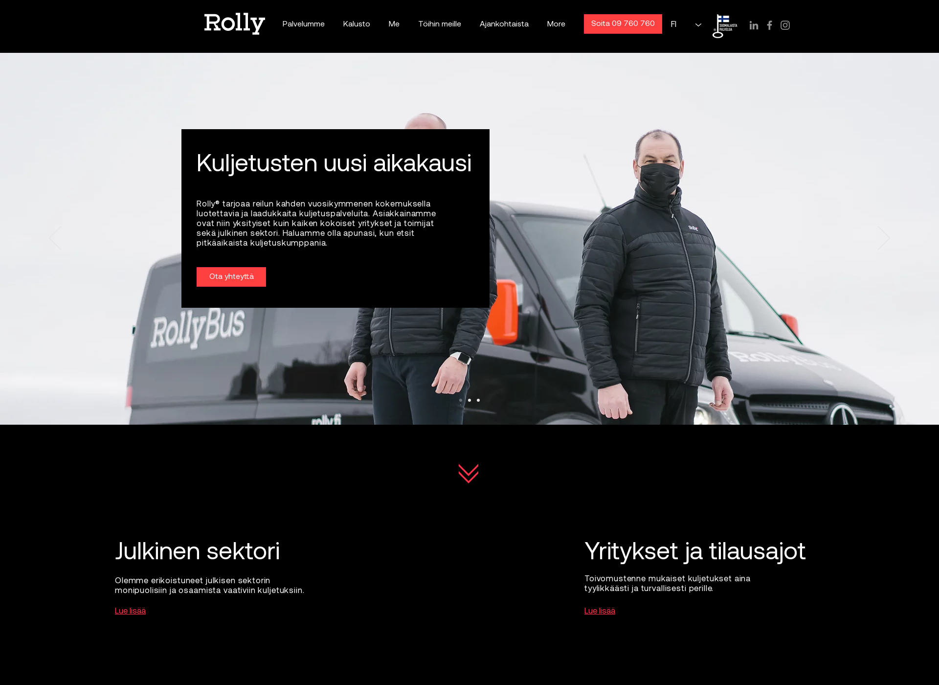 Skärmdump för rolly.fi