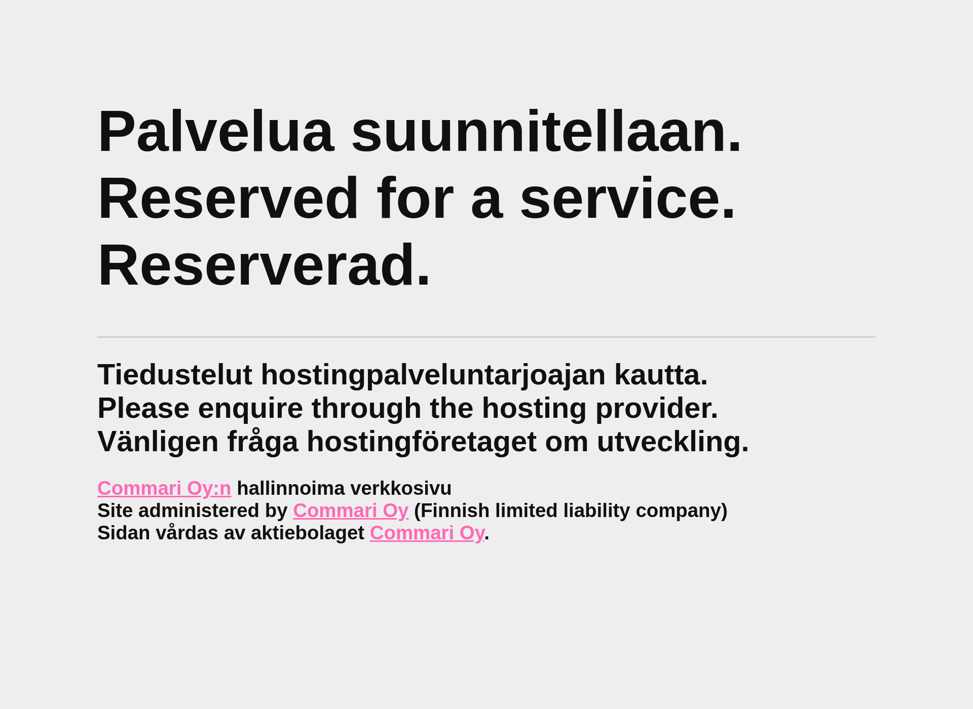Skärmdump för romaani.fi