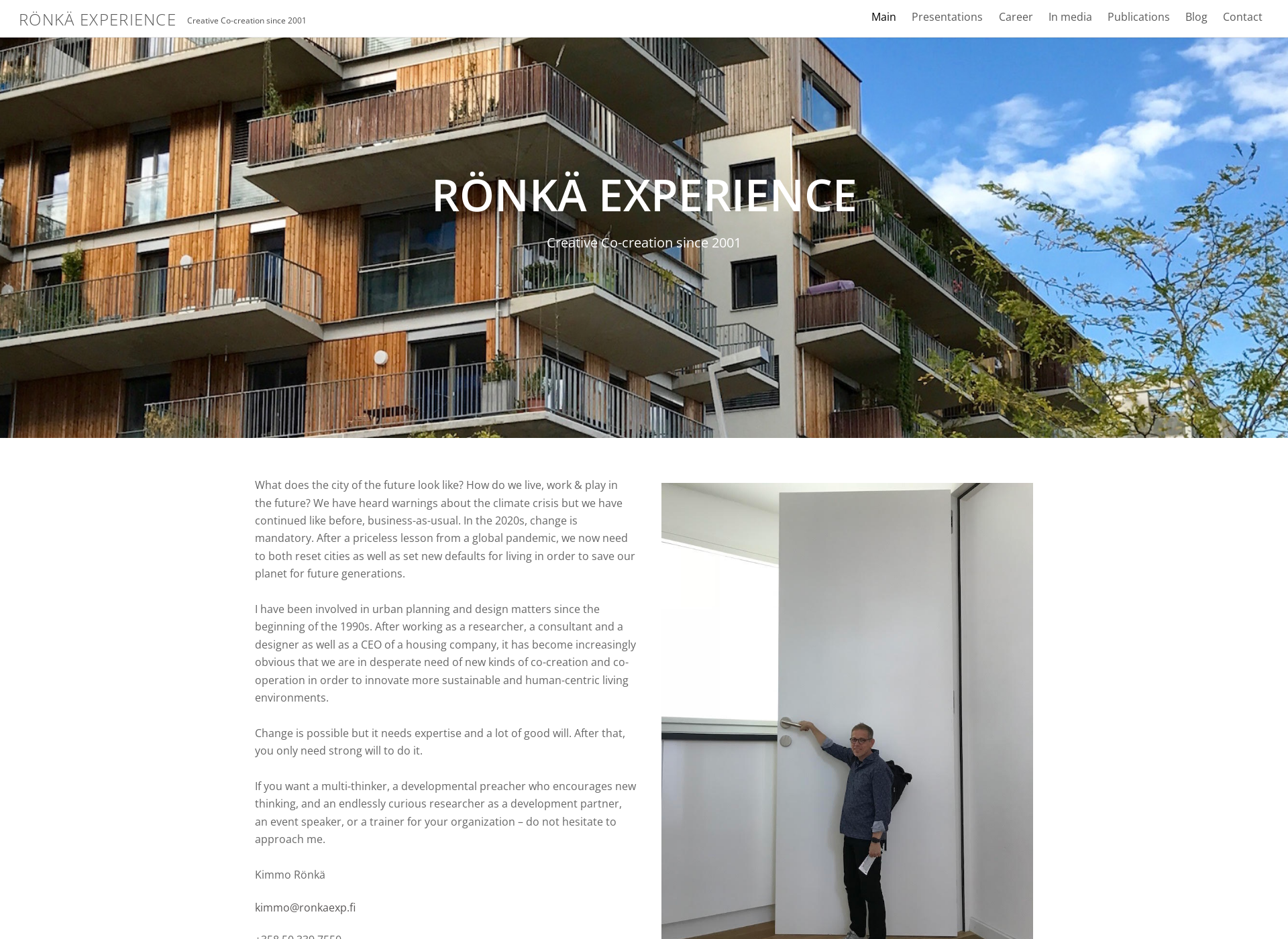 Screenshot for ronkaexp.fi