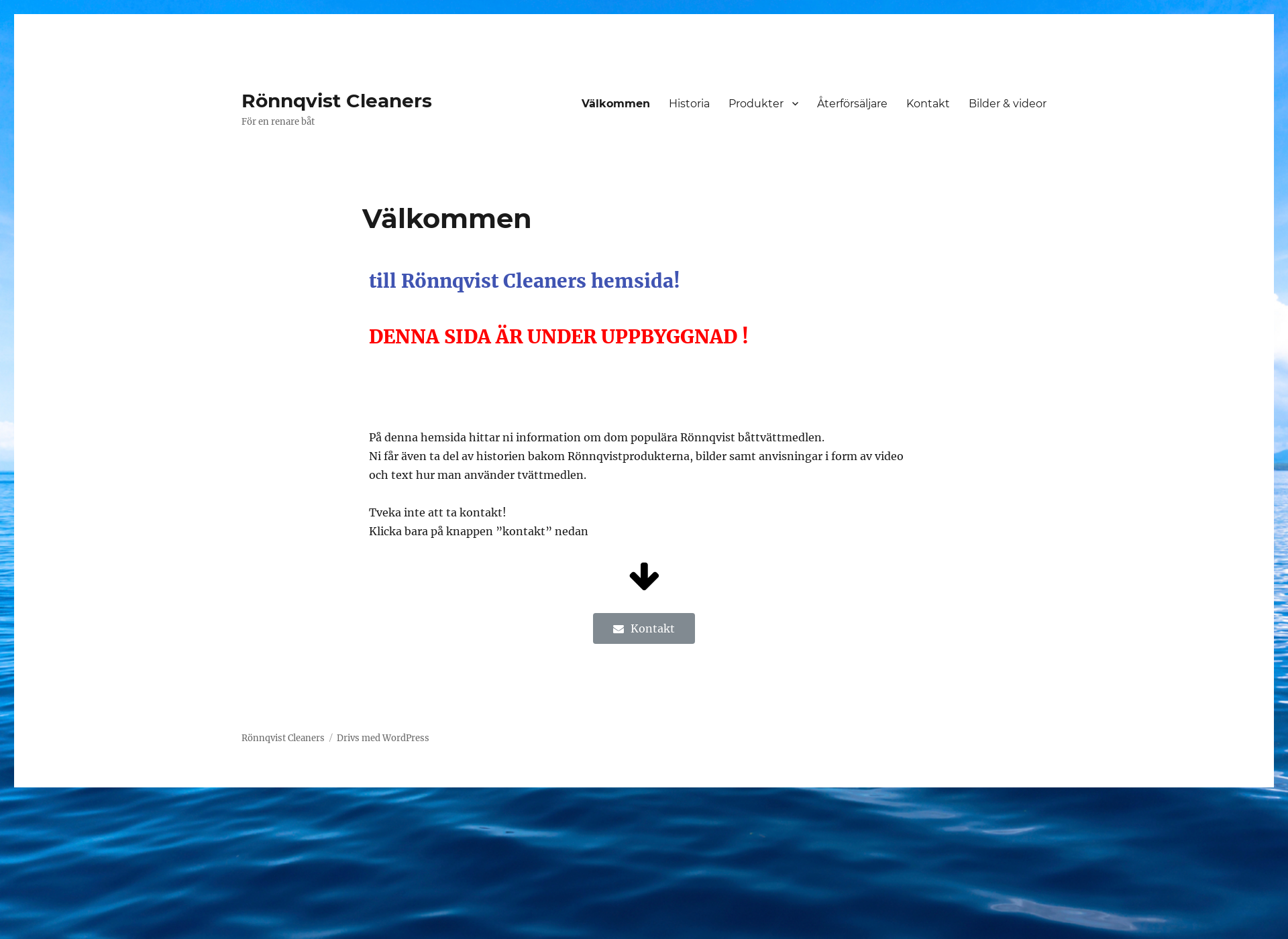 Screenshot for ronnqvistcleaners.fi