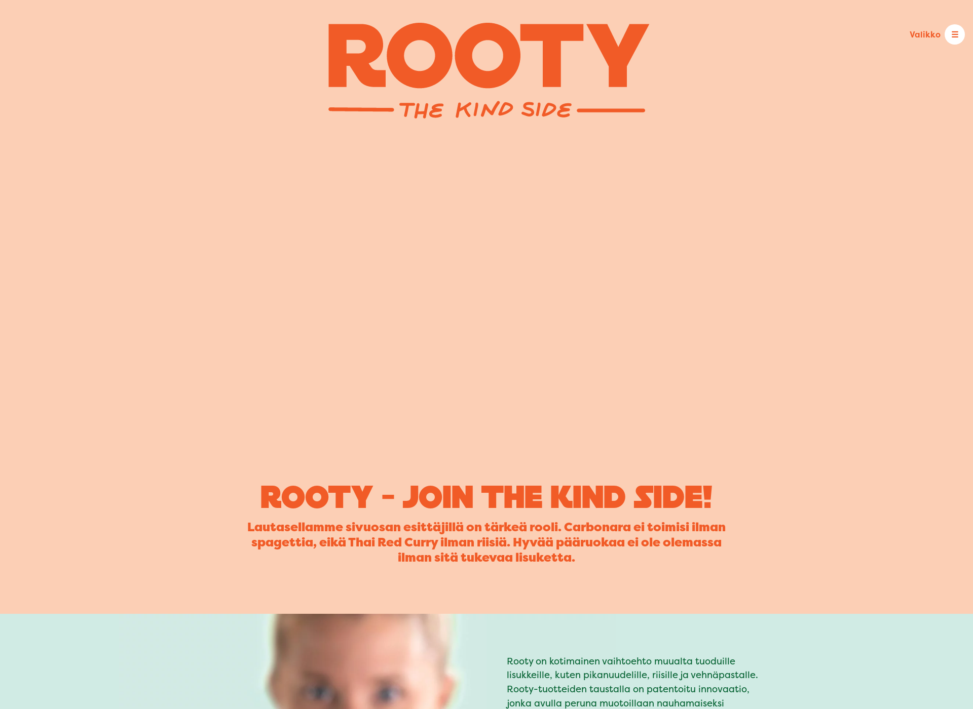 Skärmdump för rooty.fi