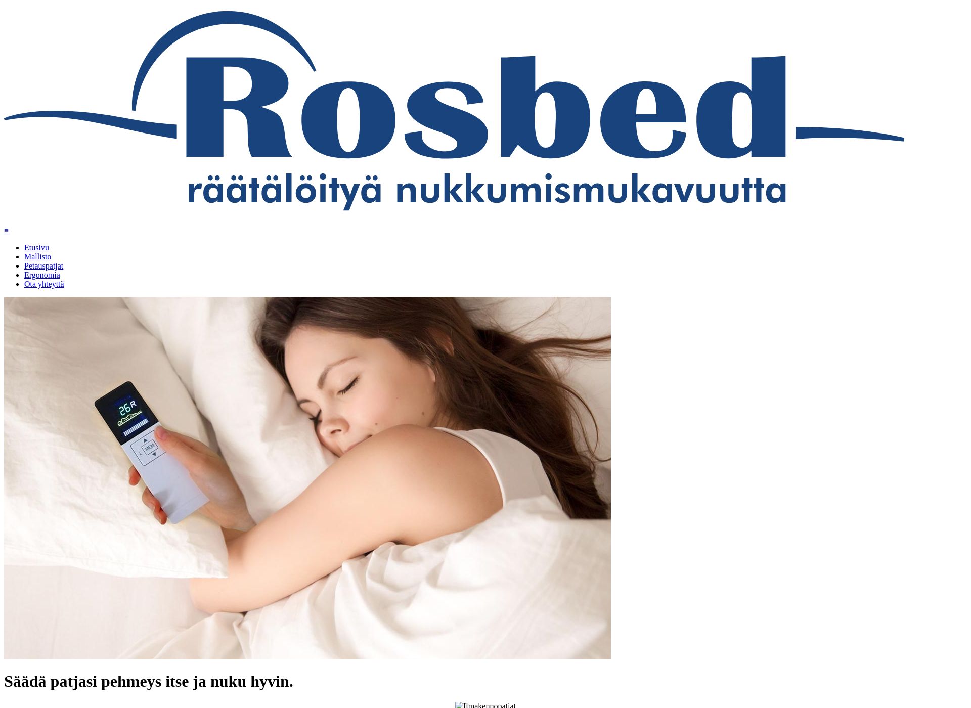 Näyttökuva rosbed.fi