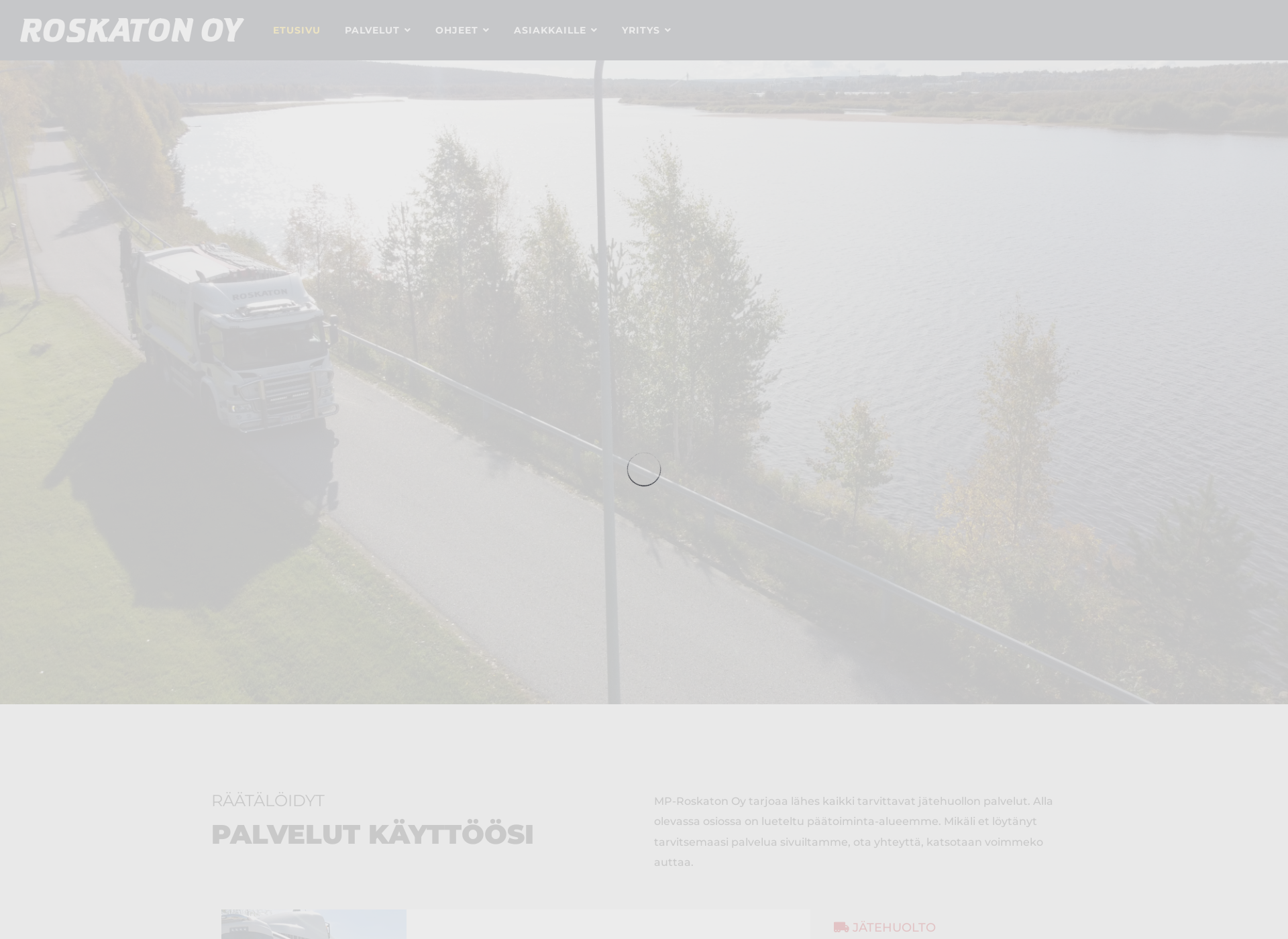Screenshot for roskatonoy.fi