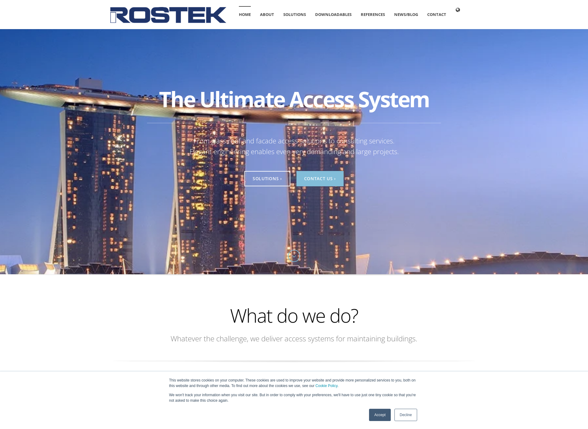 Screenshot for rostek.fi