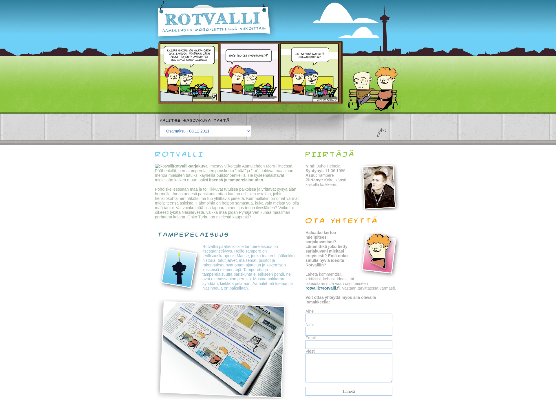 Screenshot for rotvalli.fi