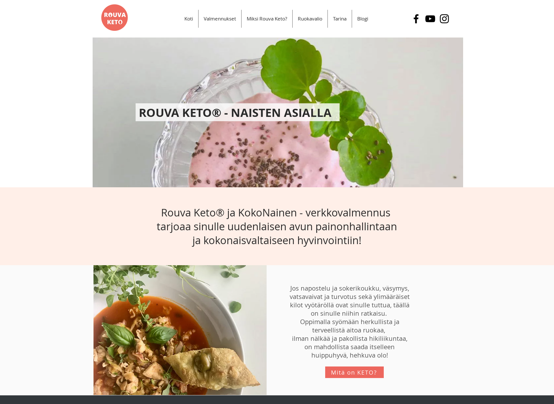 Screenshot for rouvaketo.fi