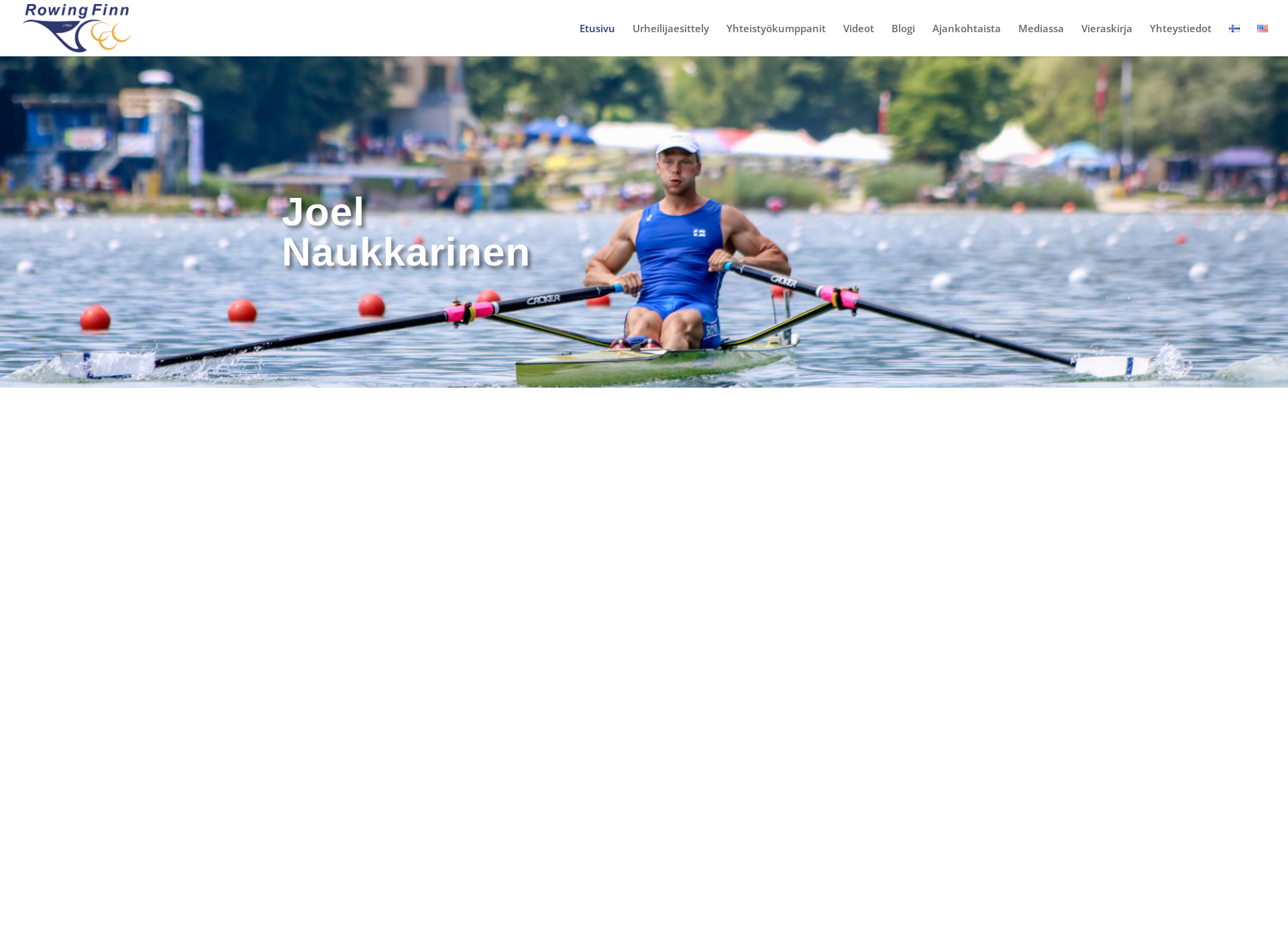 Skärmdump för rowingfinn.fi