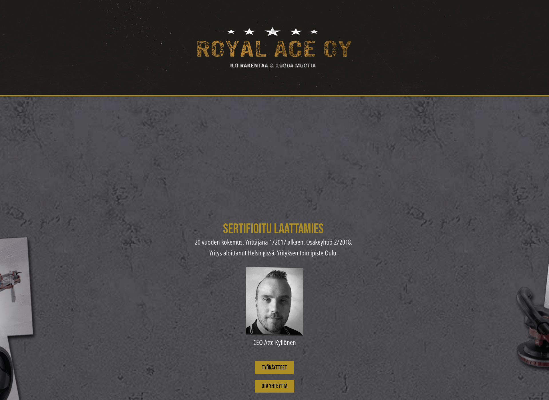Screenshot for royalace.fi