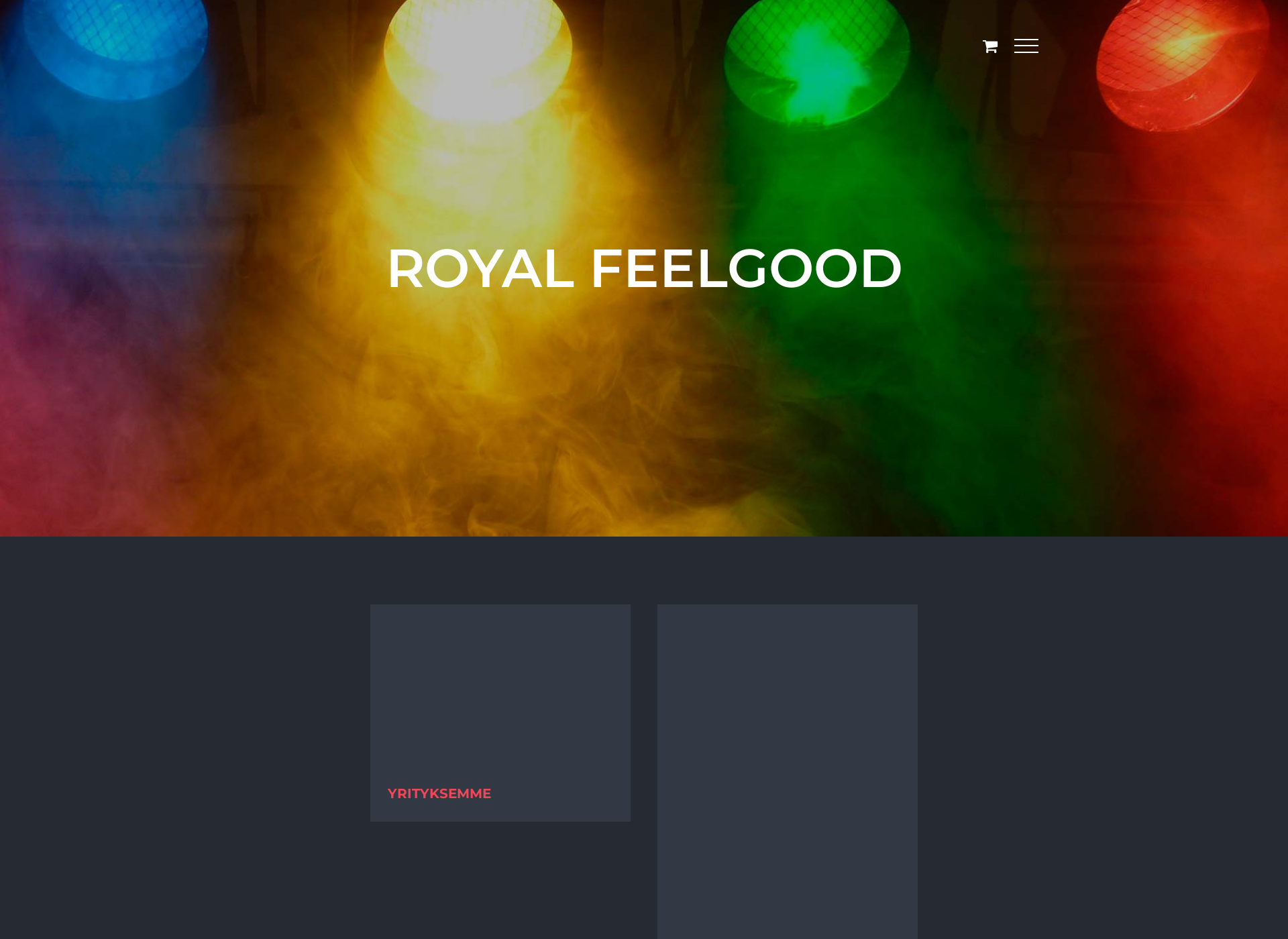 Screenshot for royalfeelgood.fi