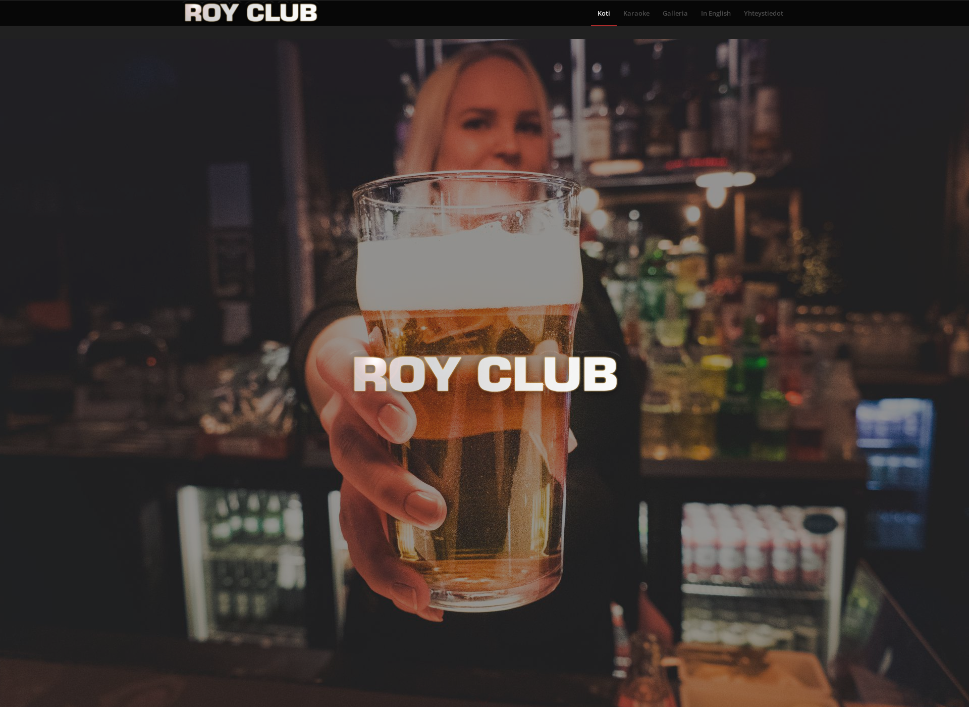 Skärmdump för royclub.fi