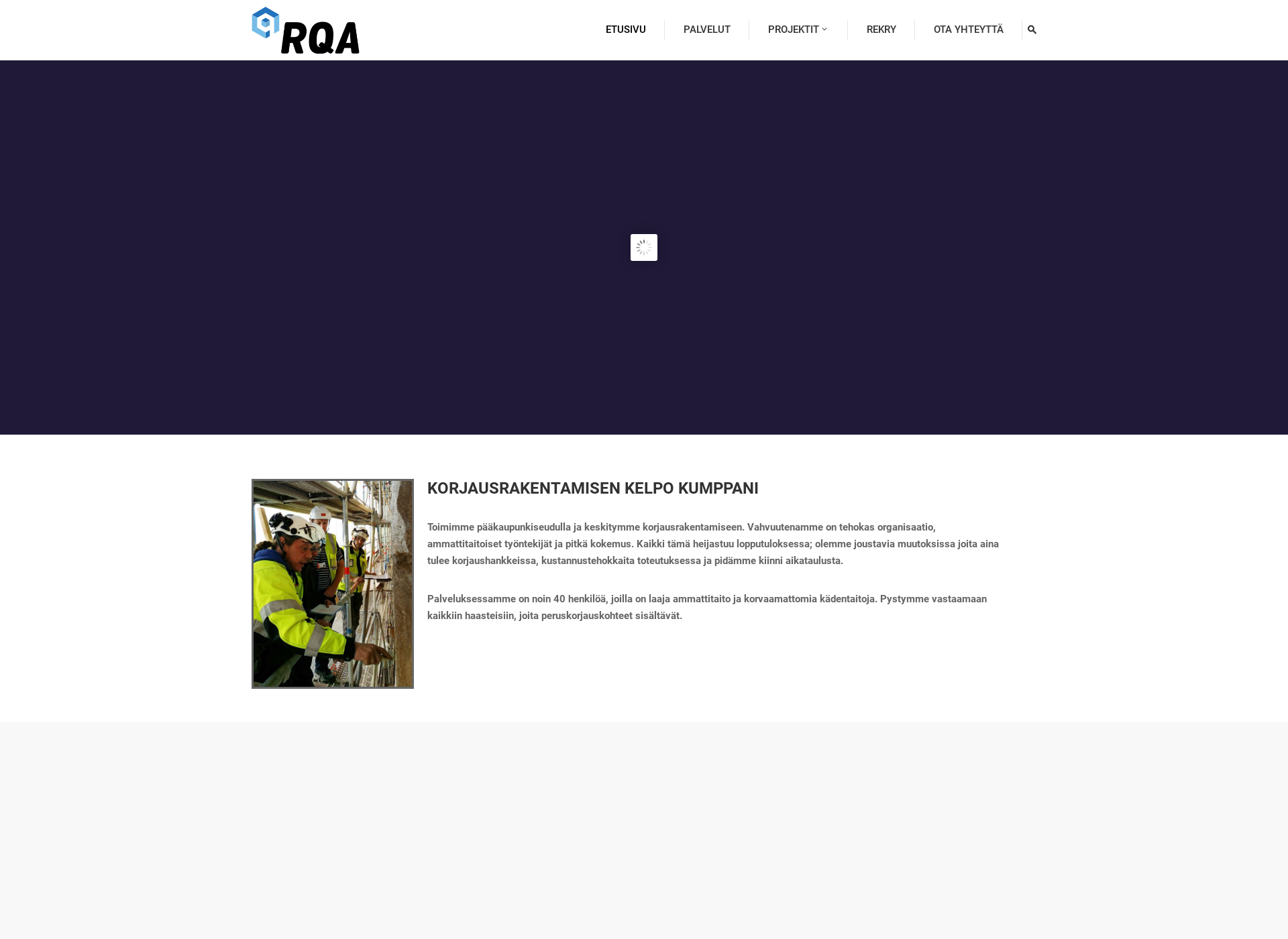 Screenshot for rqa.fi