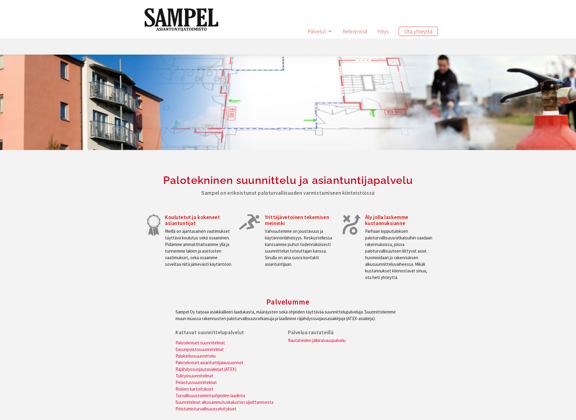 Screenshot for rrsampel.fi