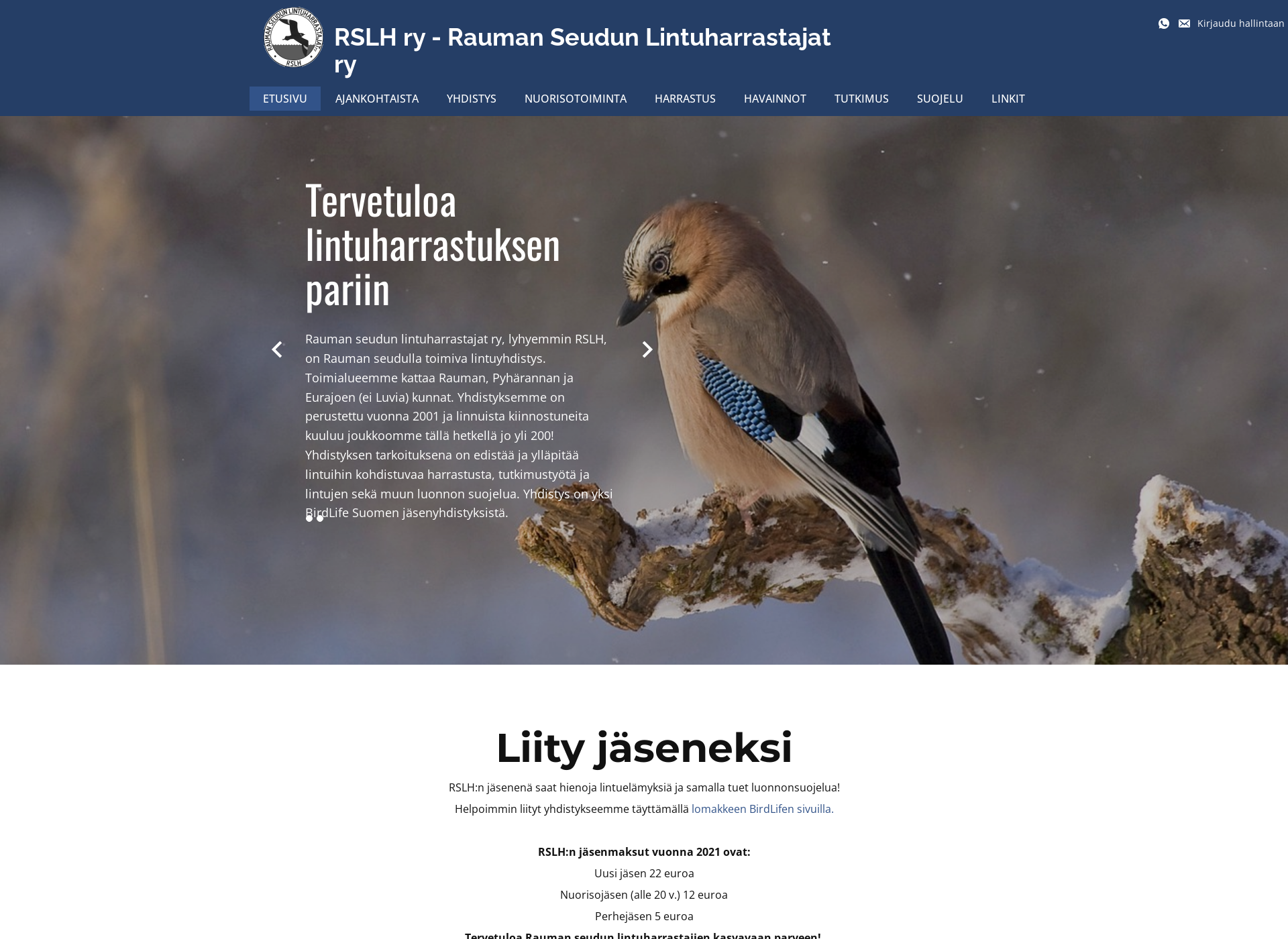 Screenshot for rslh.fi