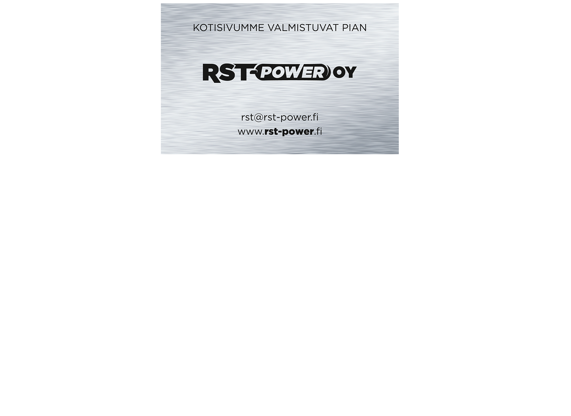 Skärmdump för rst-power.fi