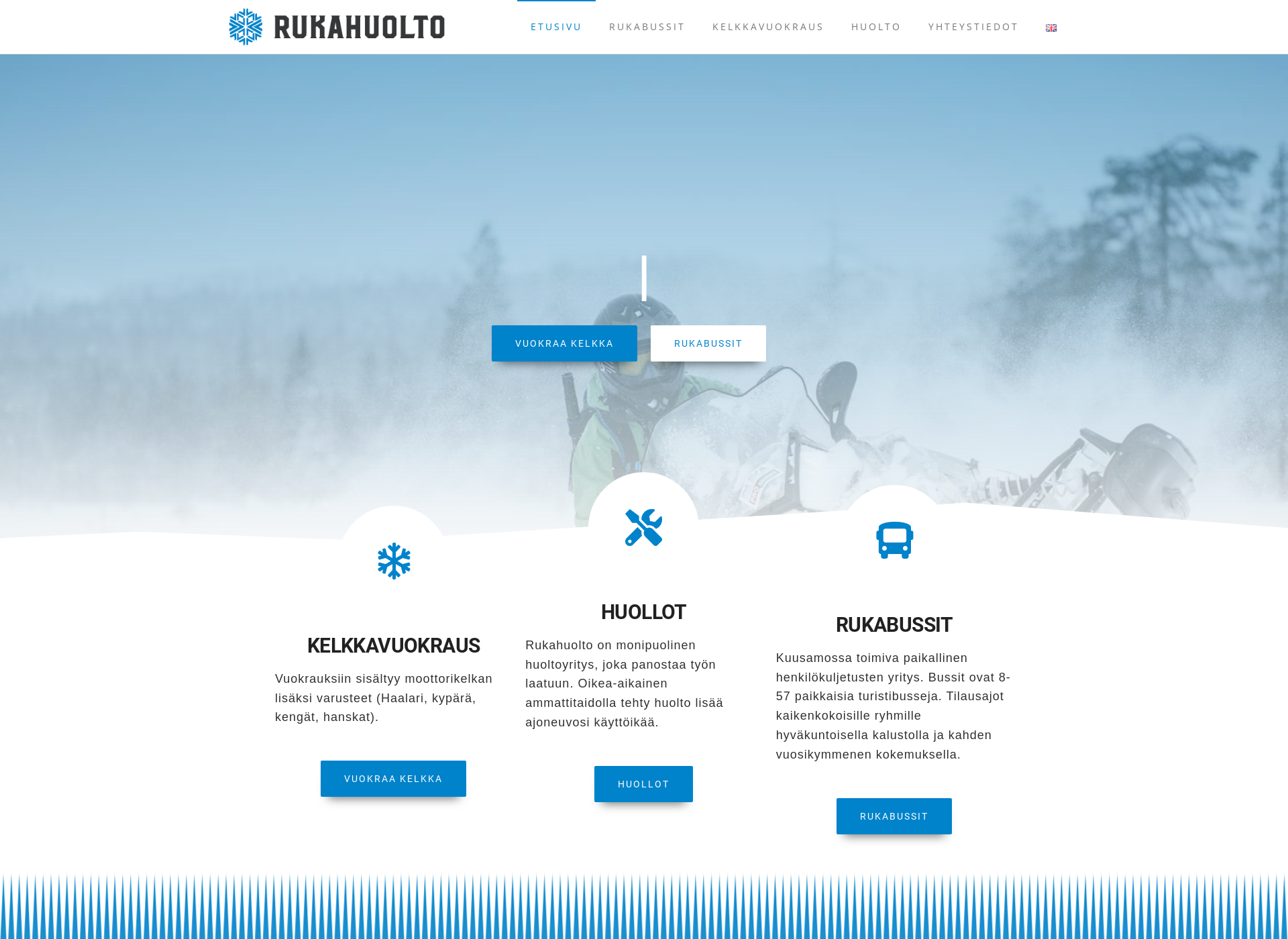 Screenshot for rukabussit.fi