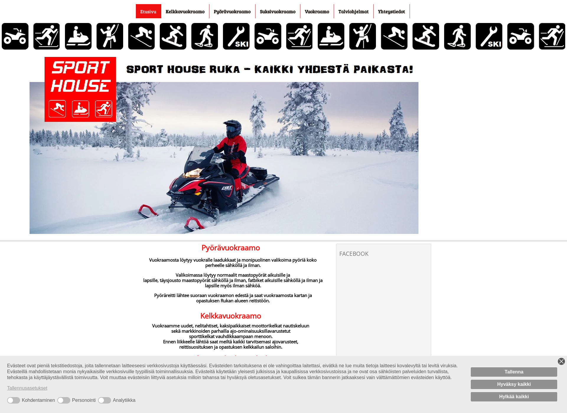 Screenshot for rukalla.fi