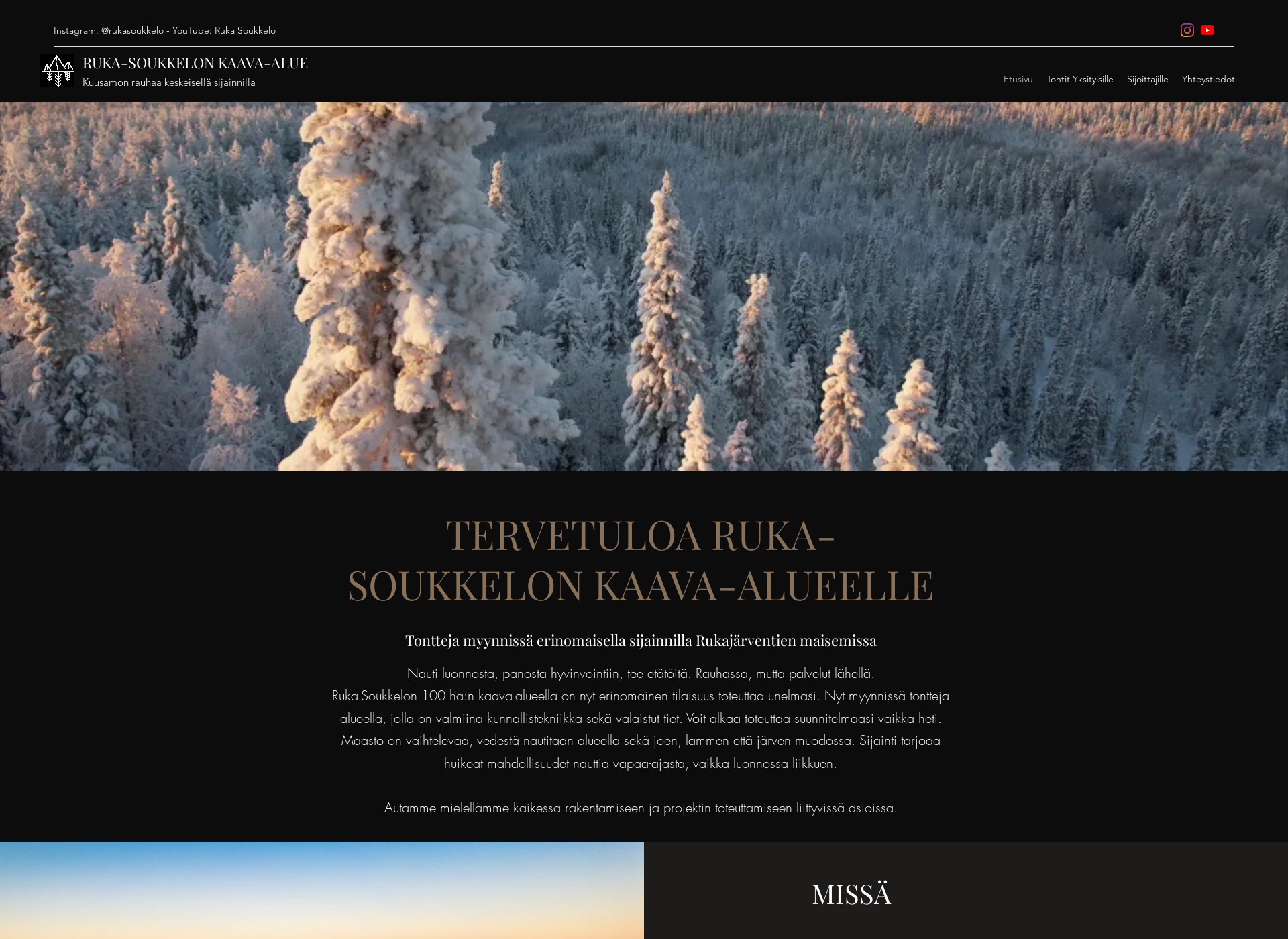 Screenshot for rukansoukkeloranta.fi