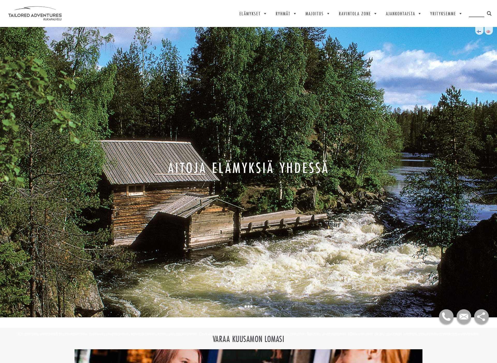 Screenshot for rukapalvelu.fi