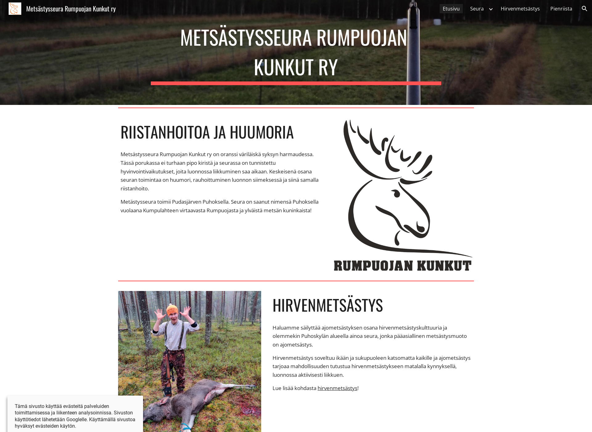 Screenshot for rumpuojankunkut.fi