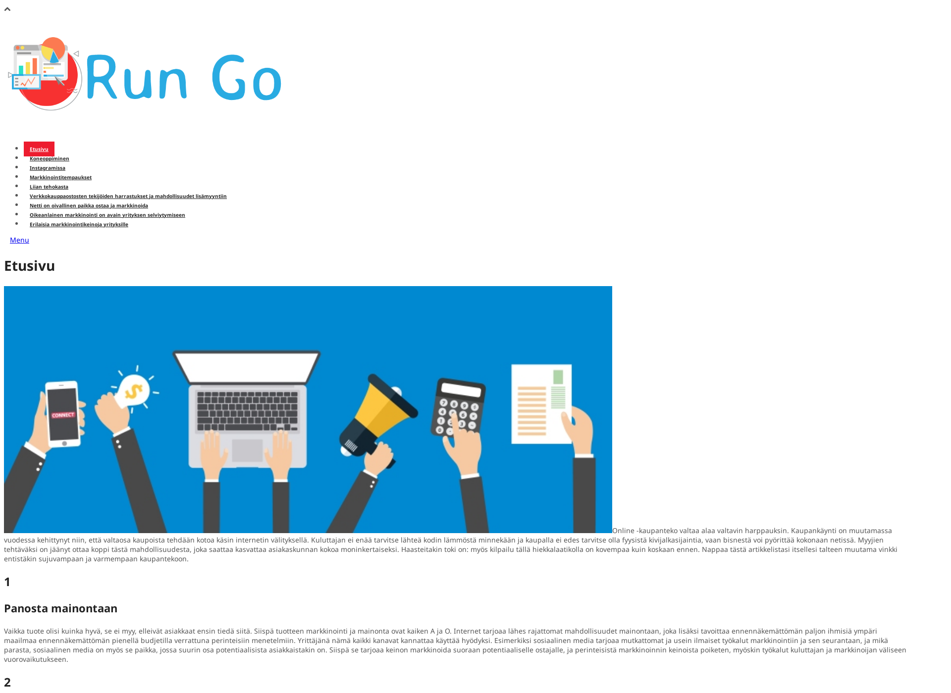 Screenshot for run-go.fi