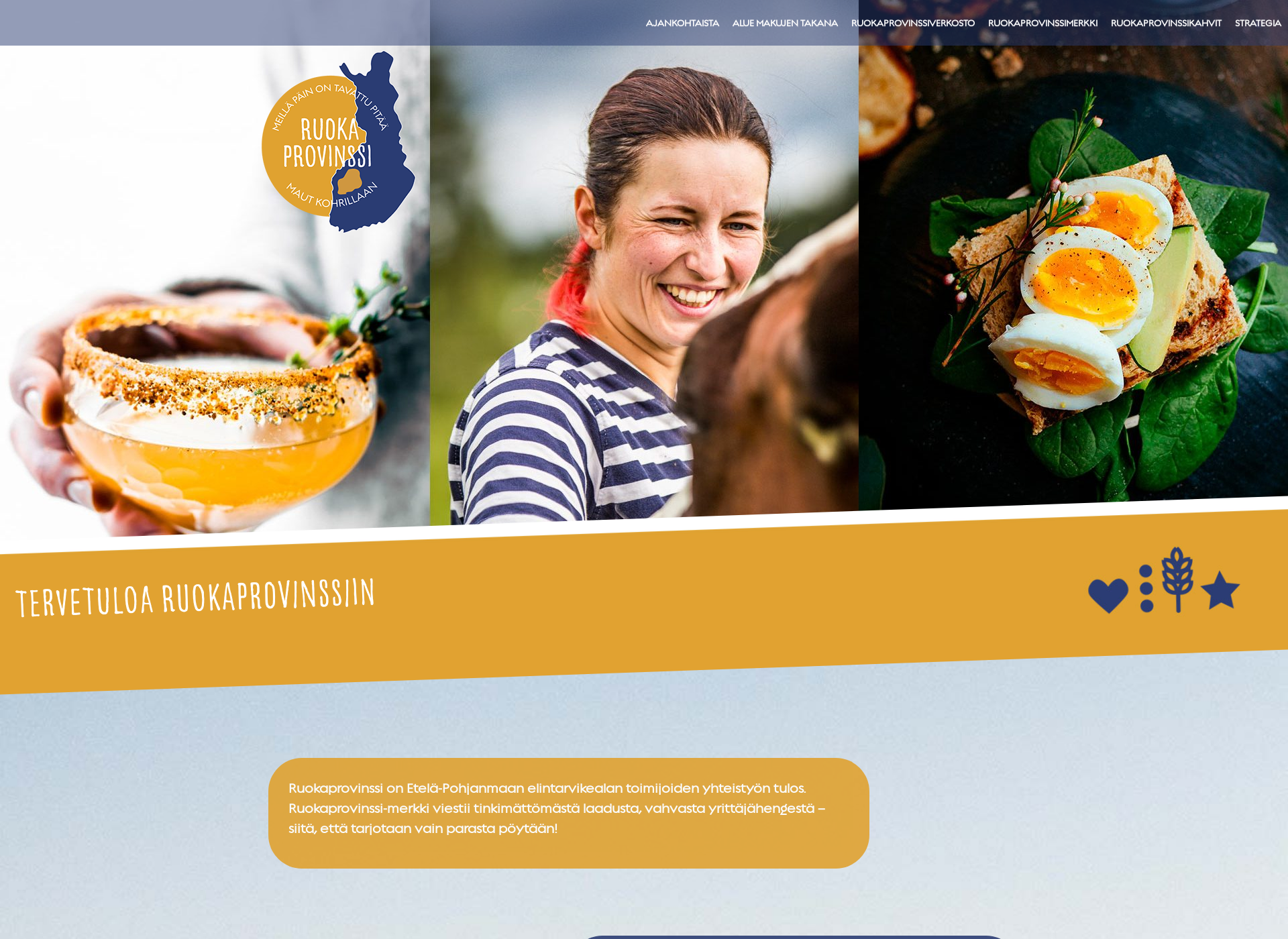 Screenshot for ruokaprovinssi.fi