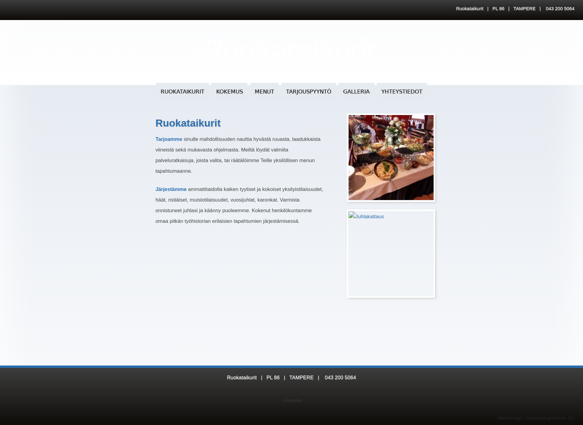 Screenshot for ruokataikurit.fi