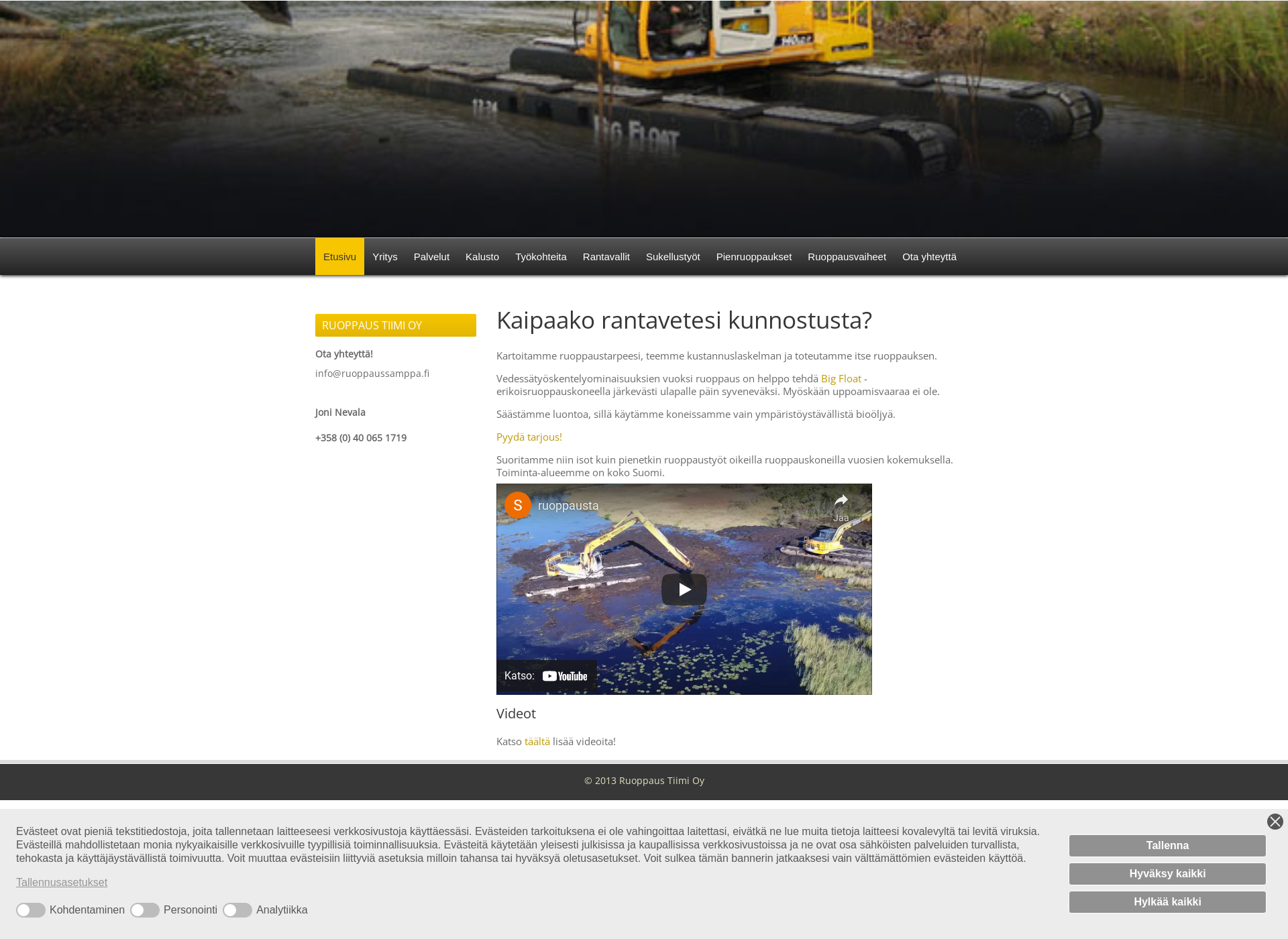Screenshot for ruoppaustiimi.fi