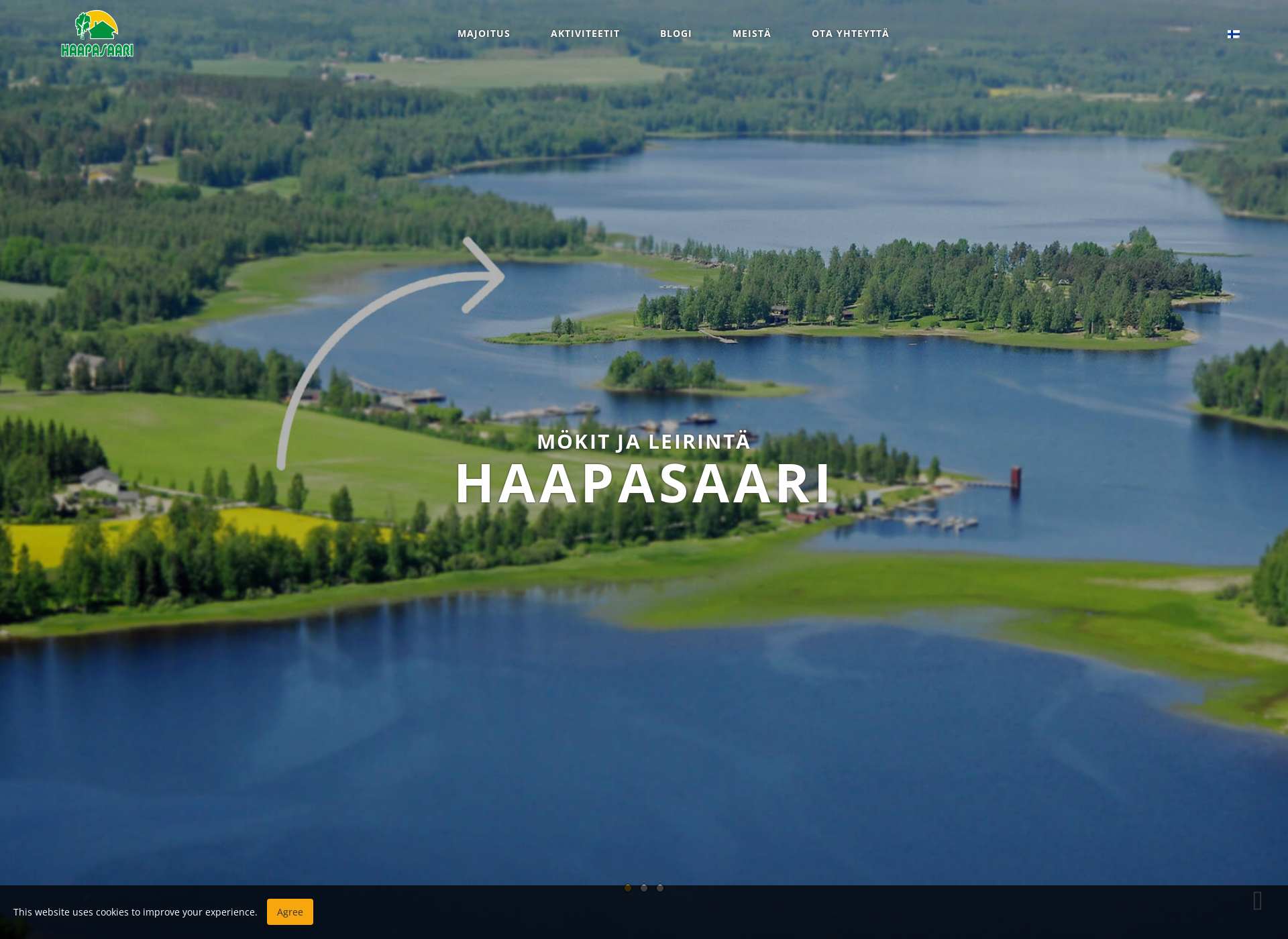 Screenshot for ruovedenhaapasaarenmatkailu.fi