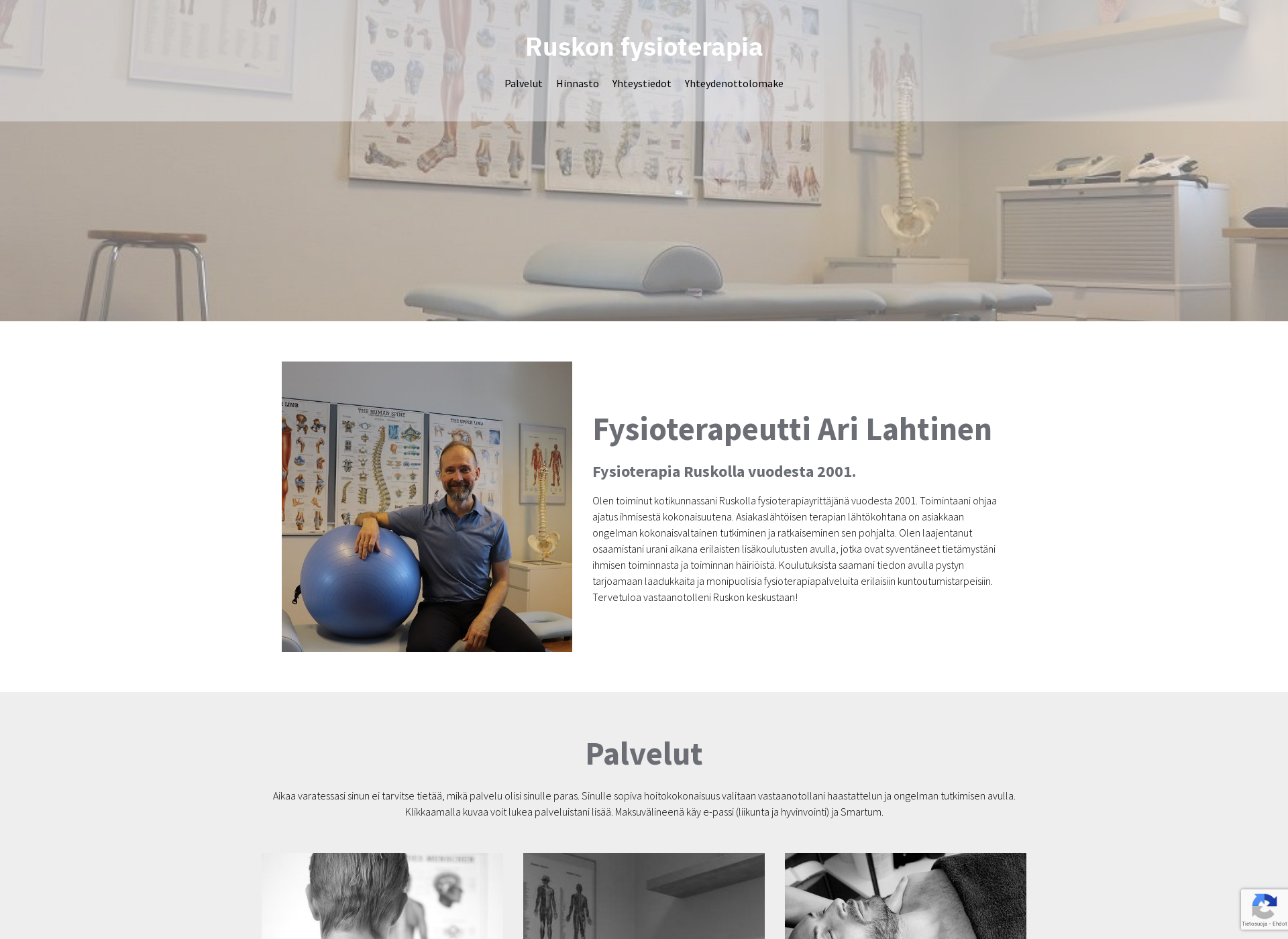 Screenshot for ruskonfysioterapia.fi