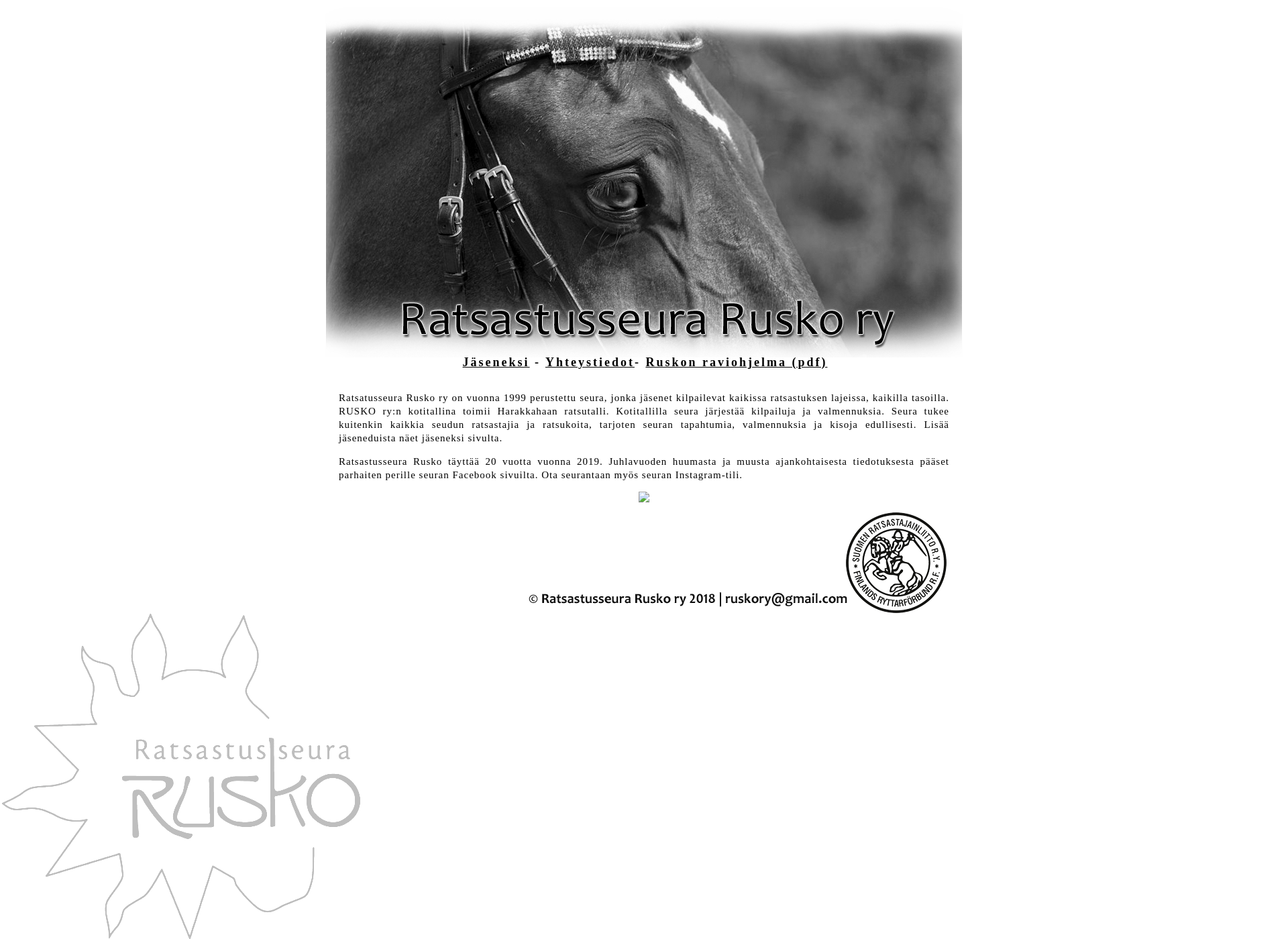 Skärmdump för ruskory.fi