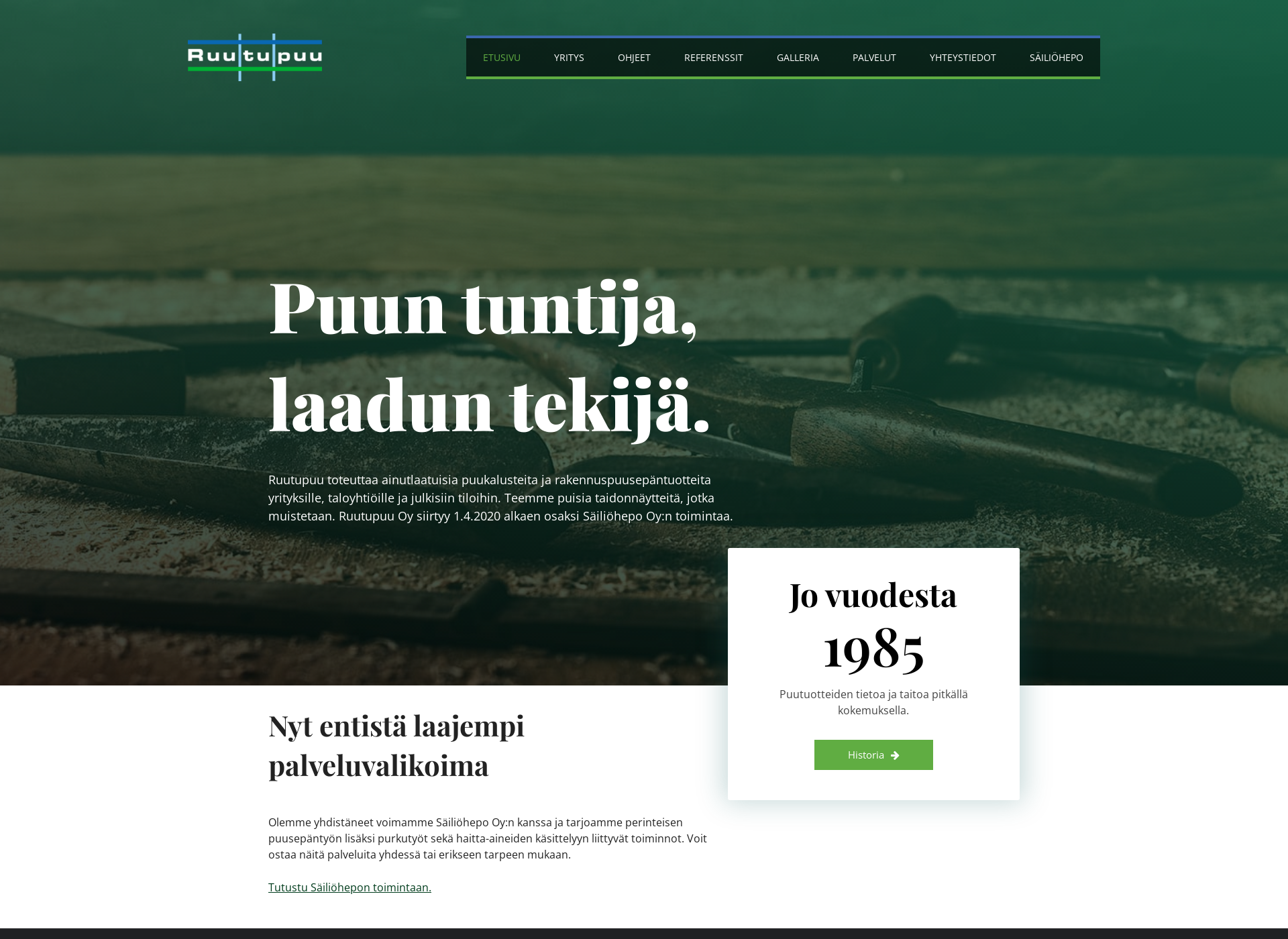 Screenshot for ruutupuu.fi