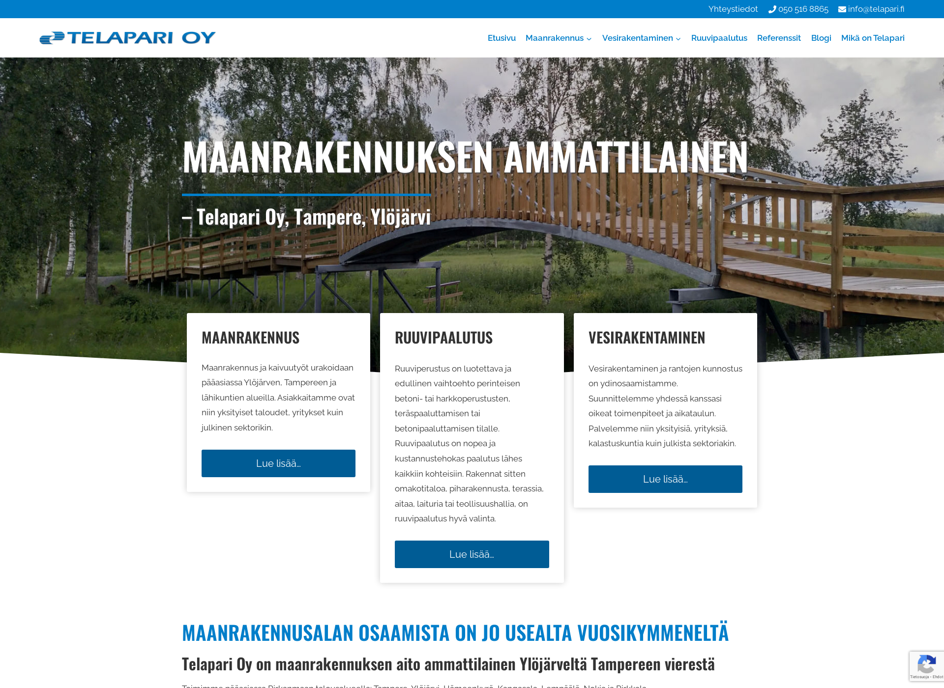 Screenshot for ruuvipaalutusta.fi