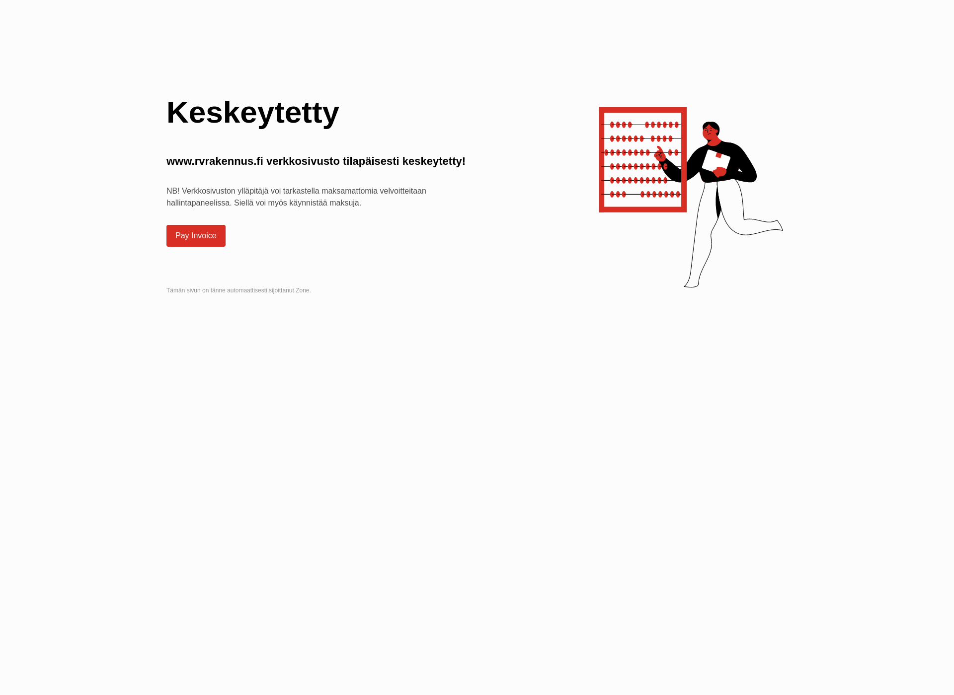 Screenshot for rvrakennus.fi