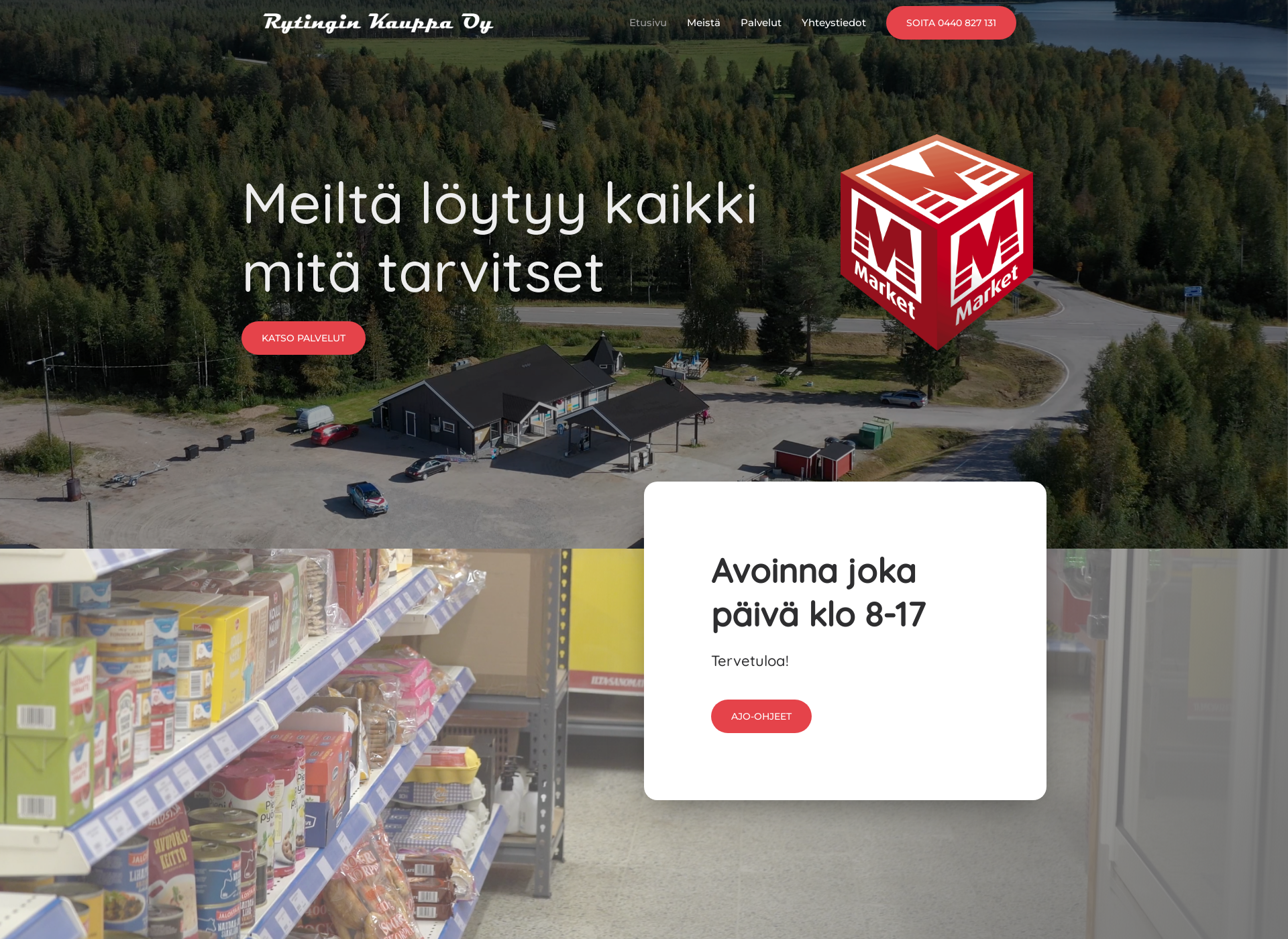 Skärmdump för rytinginkauppa.fi