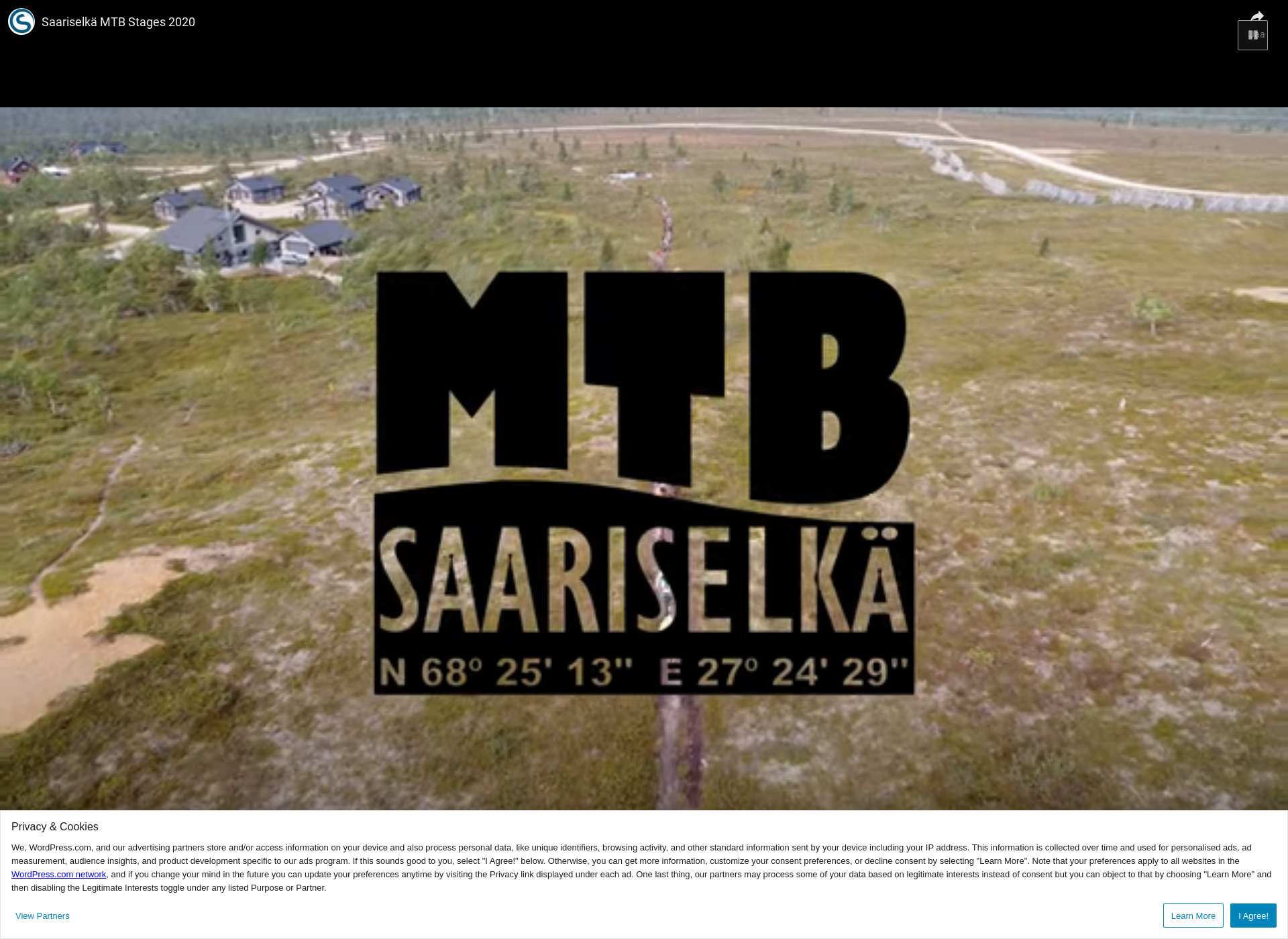 Screenshot for saariselkämtb.fi